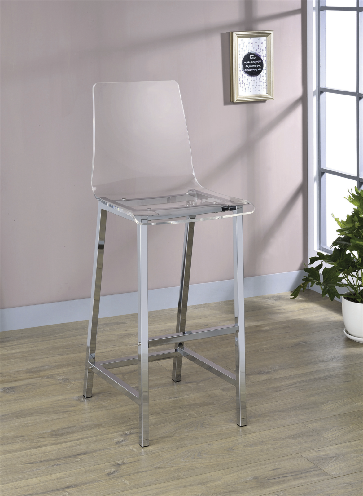 Modern acrylic bar discount stools