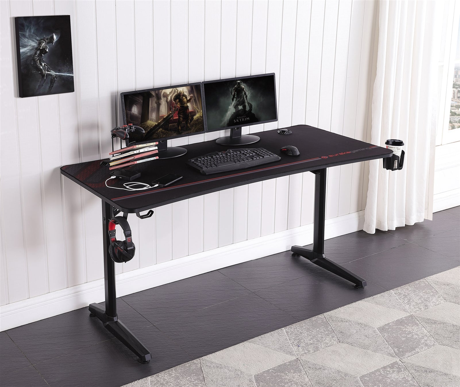 Alfie Gaming Desk Coaster Furniture