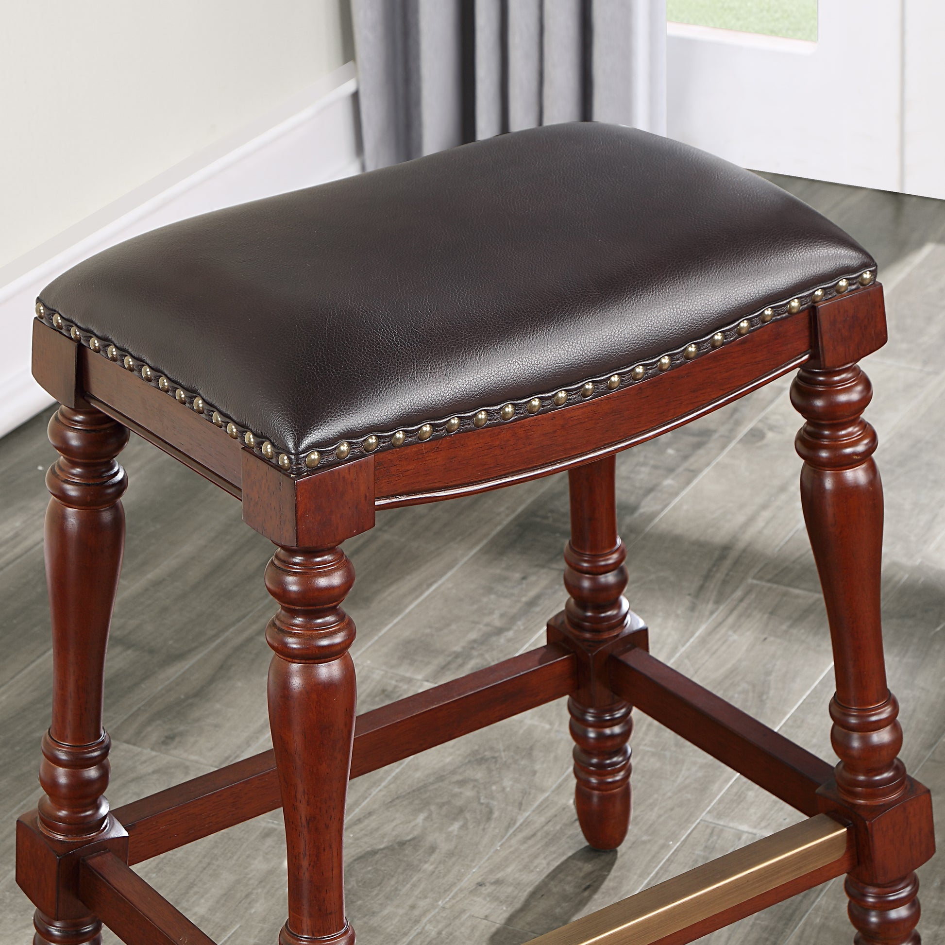 Clinton Saddle Seat Counter Stool