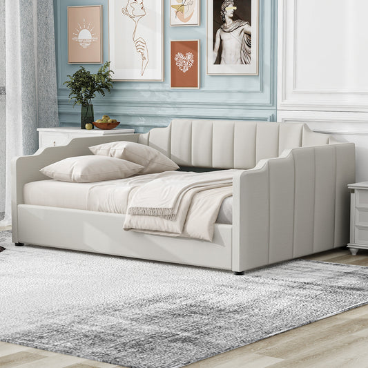 Noa Full Size Upholstered Daybed with Storage