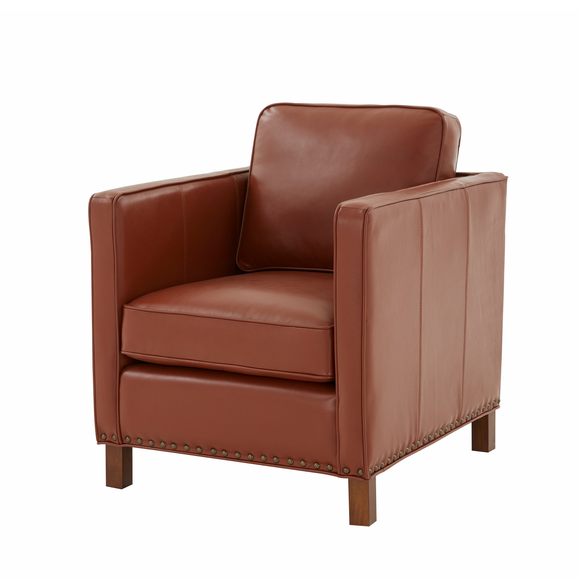 Elizabeth Top Grain Leather Arm Chair