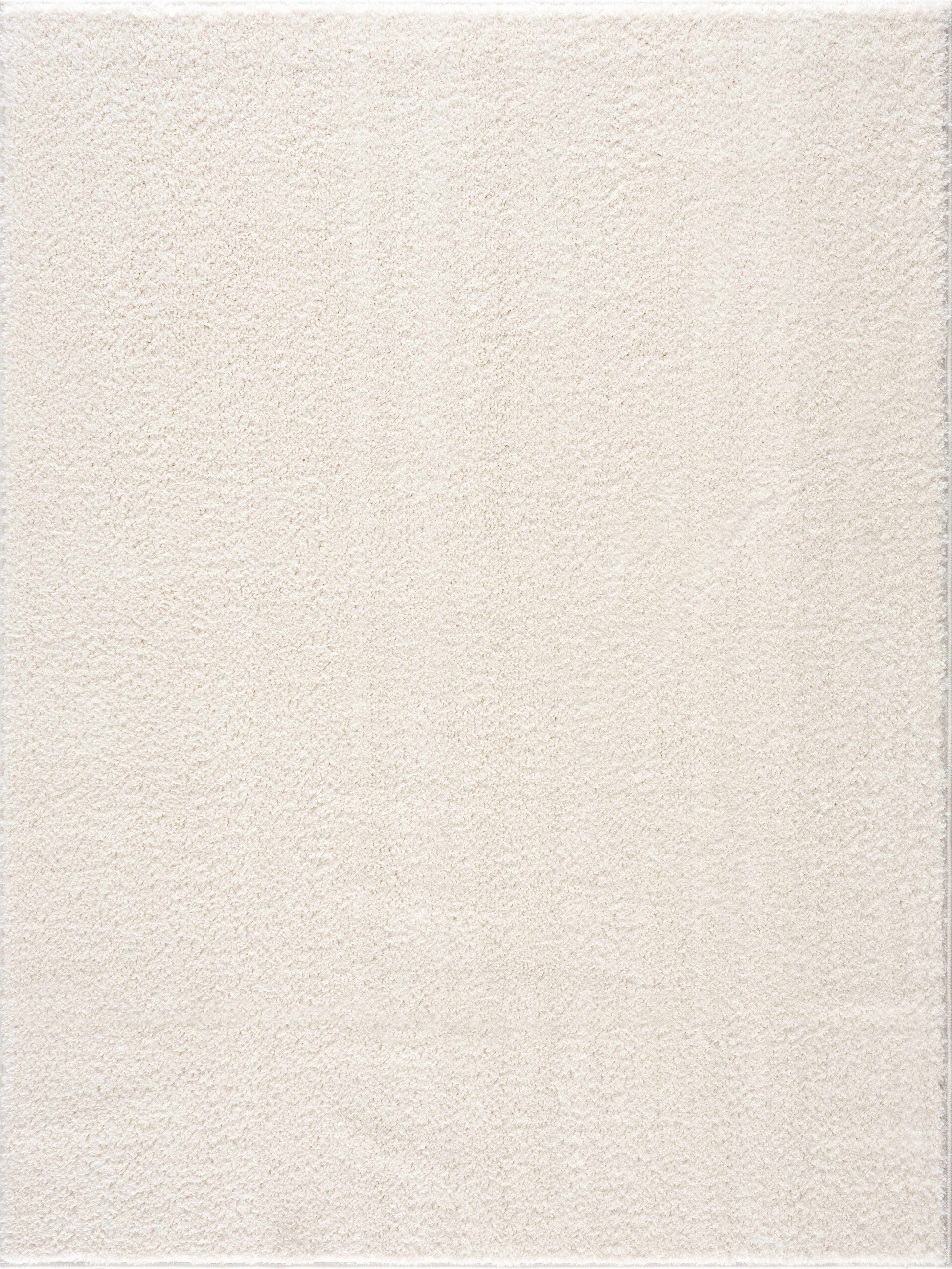 Judy White Washable Area Rug