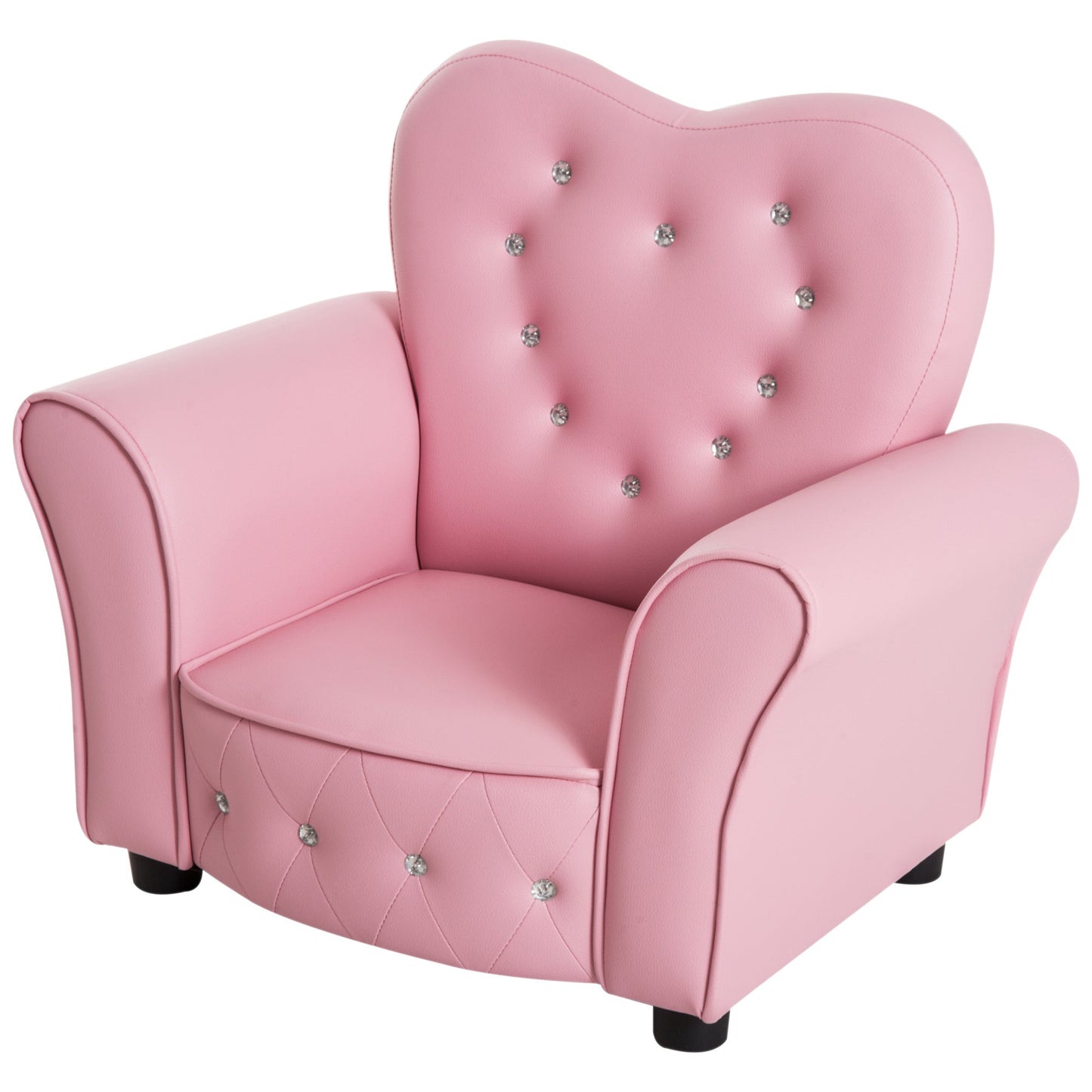 Kids Princess Chair in Pink