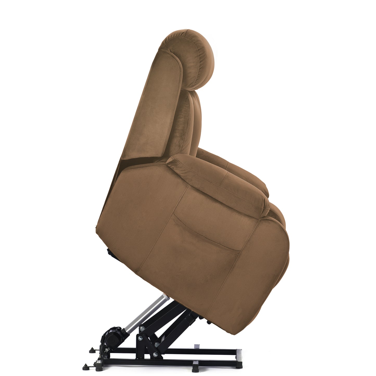 Fiala Power Lift Recliner with USB, Brown