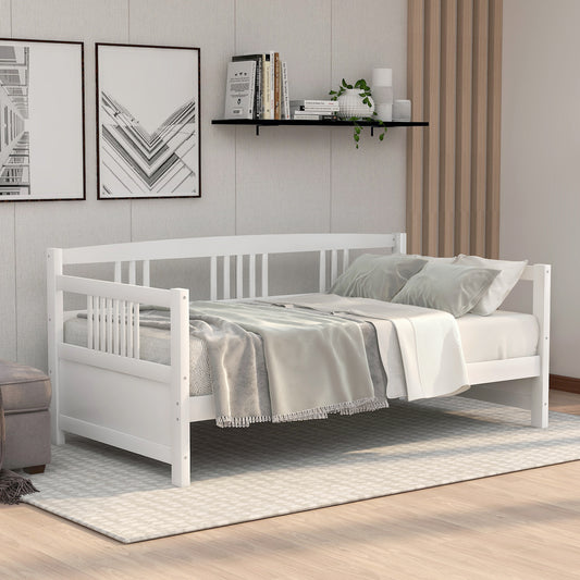 Durango Modern Wooden Twin Size Daybed - White