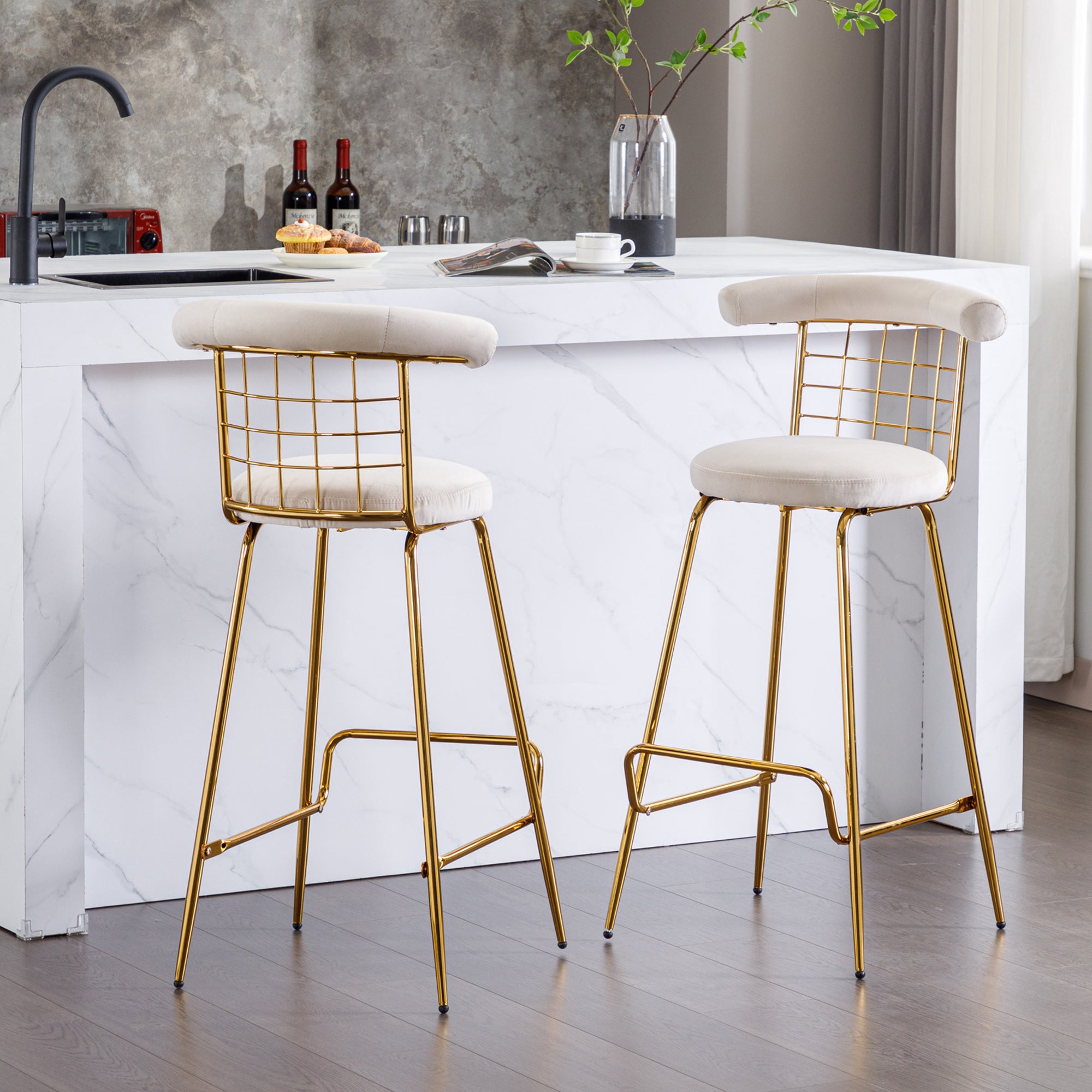 Gold leg deals counter stool