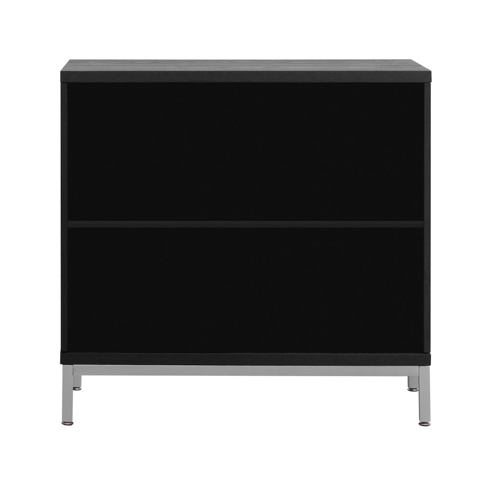 Trexm Modern Entryway Cabinet - Black