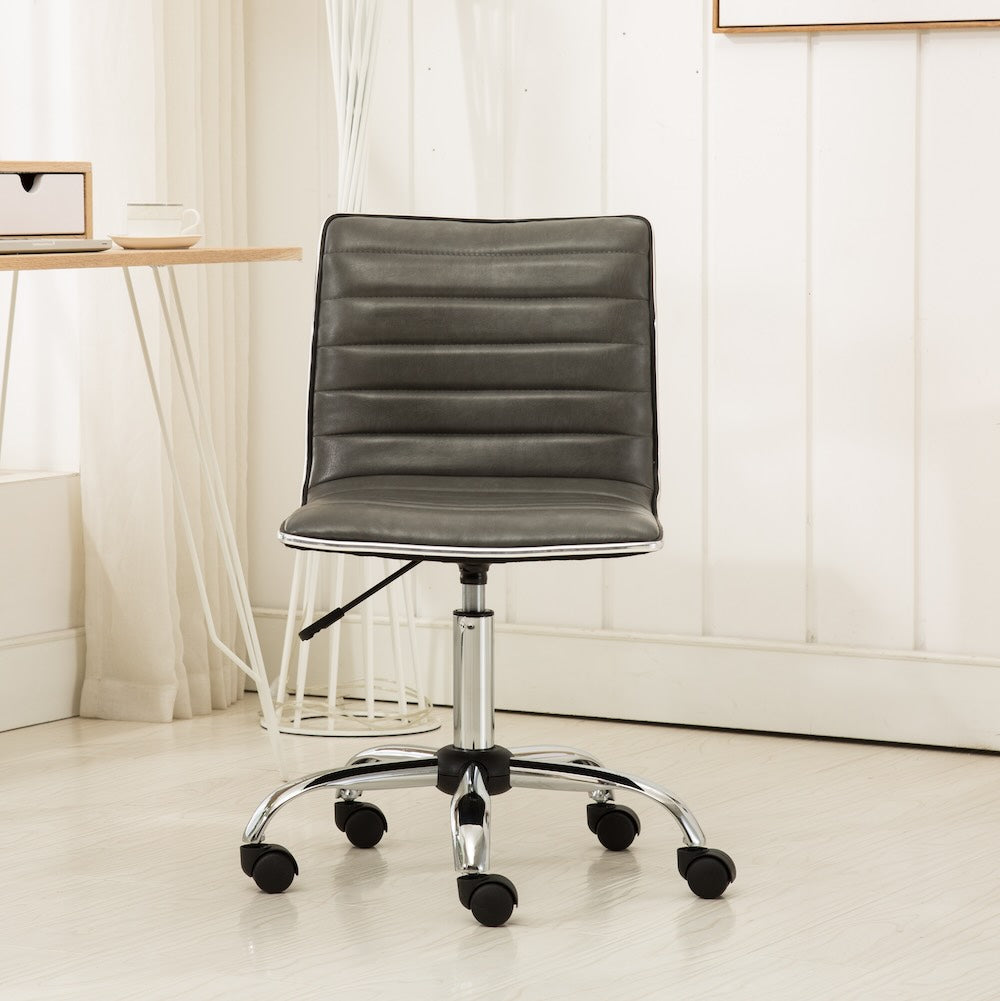 Fremo Adjustable Air Lift Office Chair - Gray