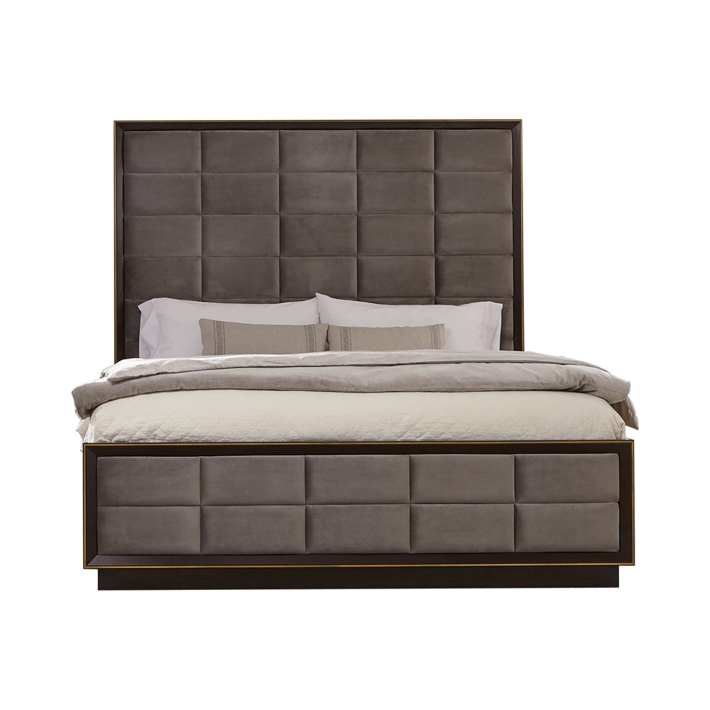 Durango Queen Bedroom Set - Smoked Peppercorn And Grey