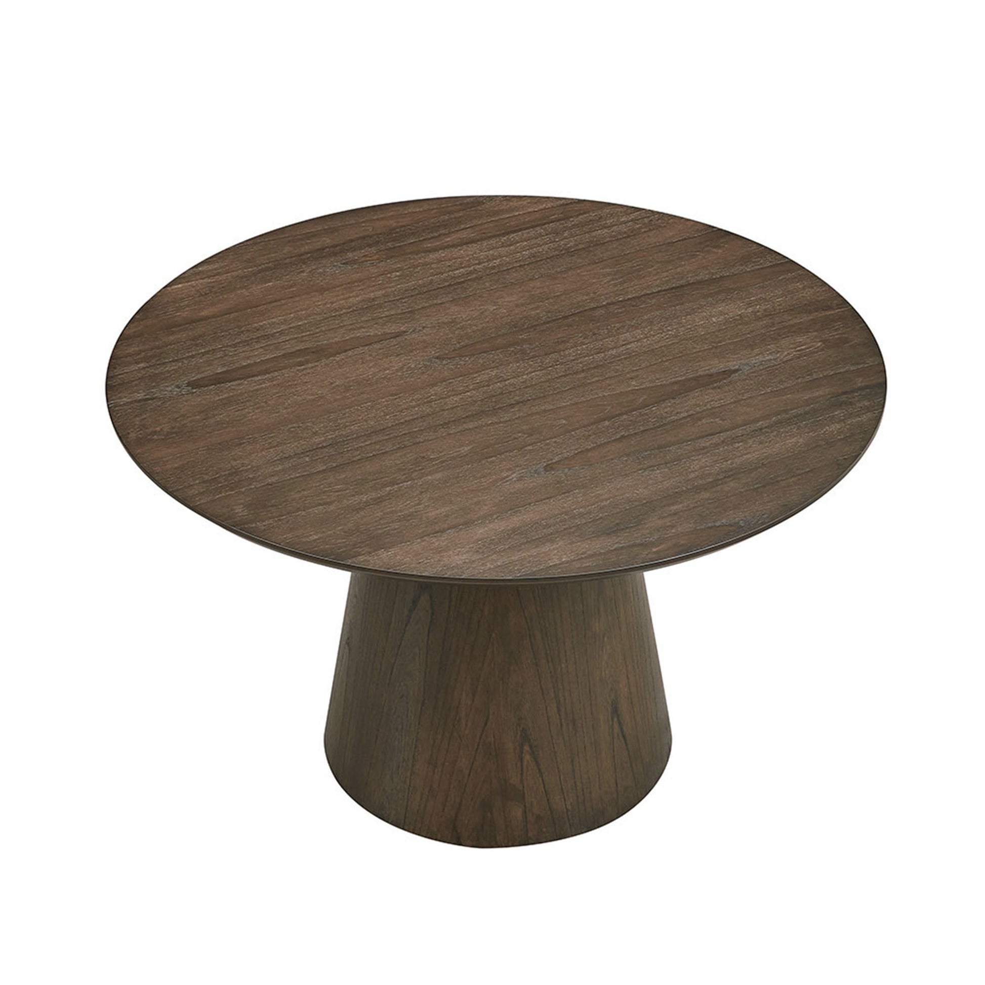 Bernadette 47.24'' Round Mid-Century Modern Dining Table, Walnut