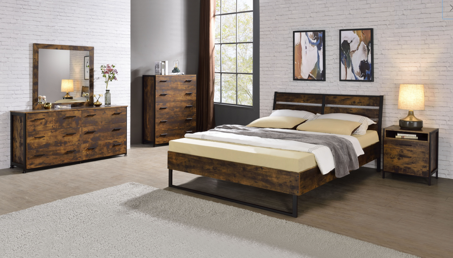 Juvanth Queen Platform Bed - ACME