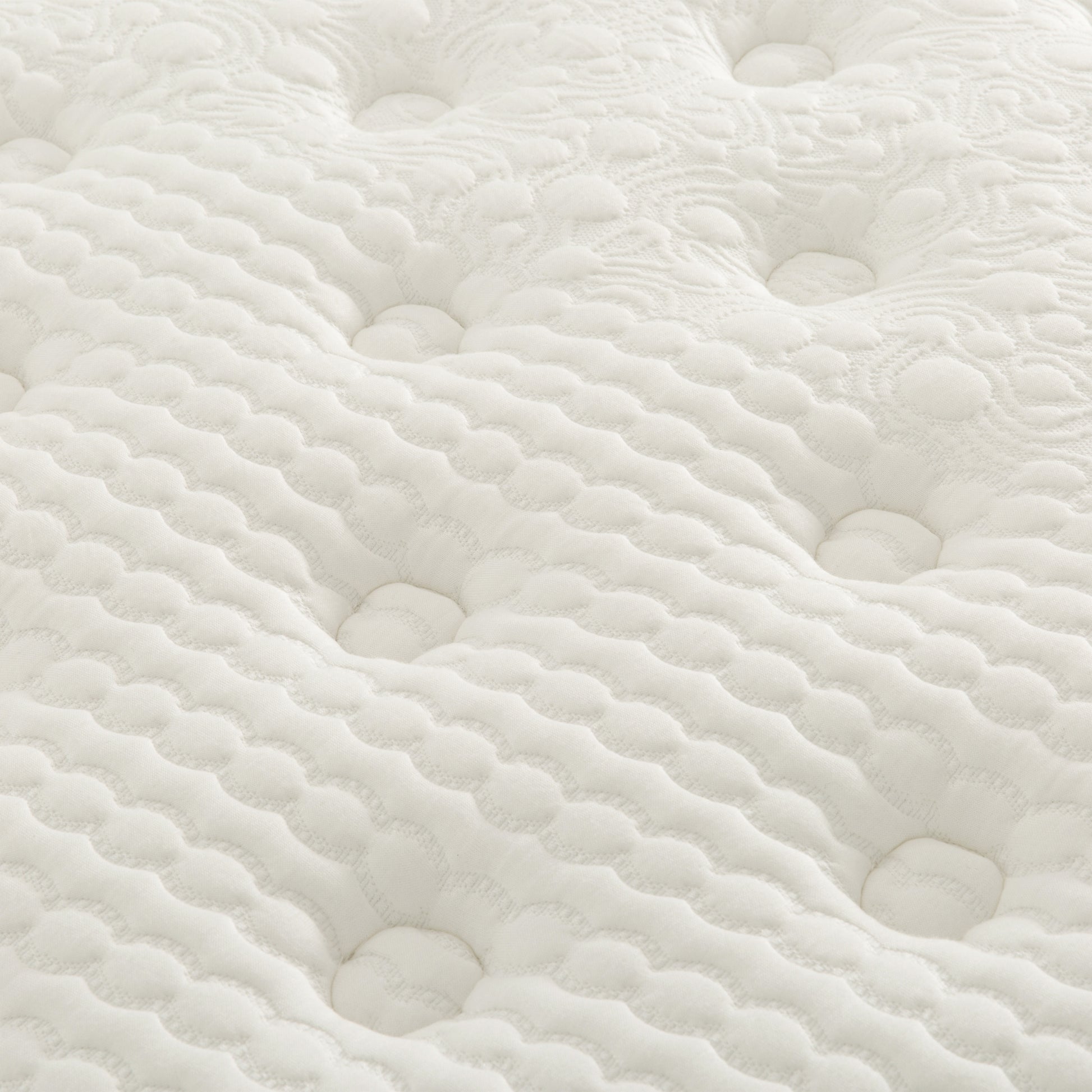 Premium 16 in. Pocket Coil Hybrid Mattress, Queen, Plush Gel Memory Foam Mattress, White/Gray