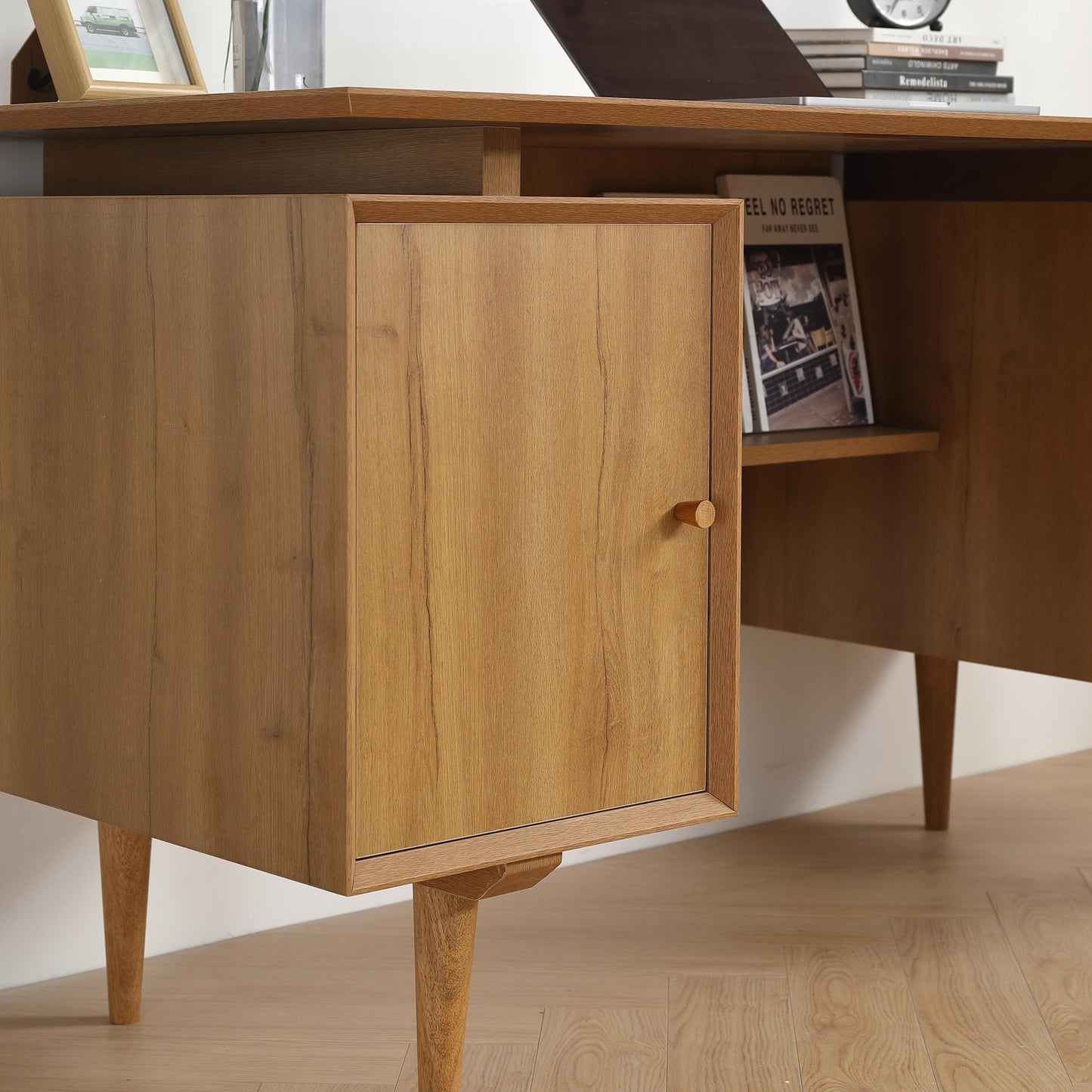 Misha Mid-Century Modern Desk