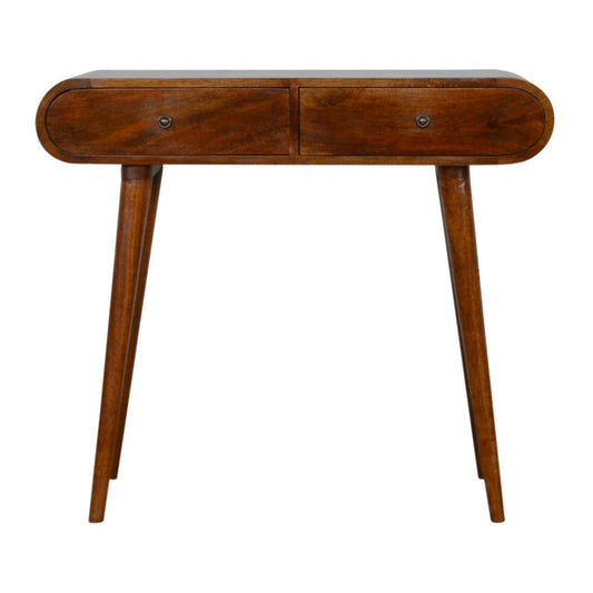 Herman Chestnut Finish London Console Table