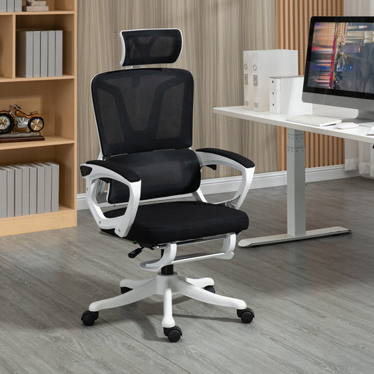 Nerys High Back Mesh Office Chair, Black