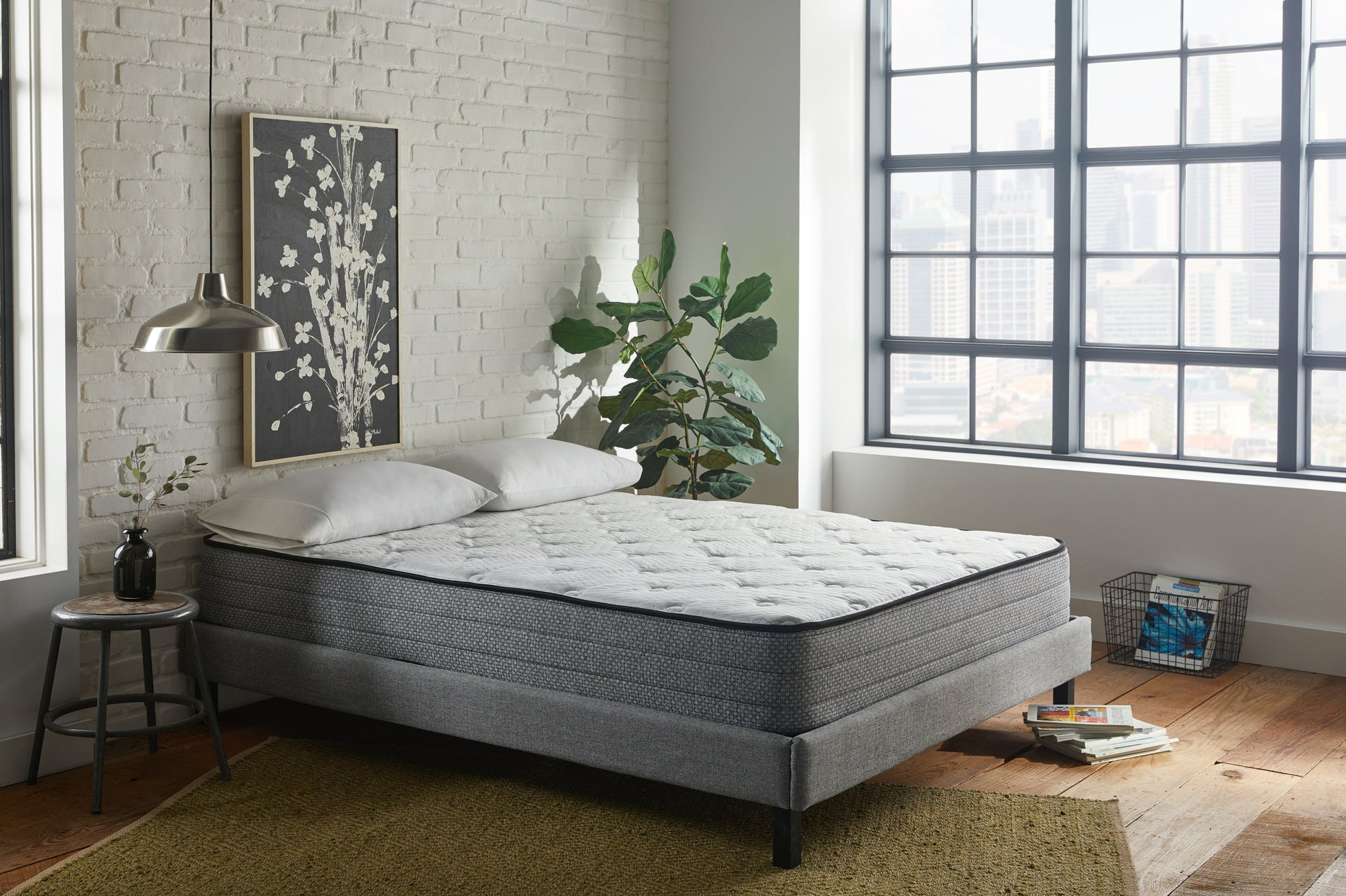 10" Full Mattress with Gel Memory Foam 884 Pocketed coil