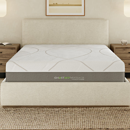 GhostBed Massage Mattress Hybrid 12" Profile - Twin XL