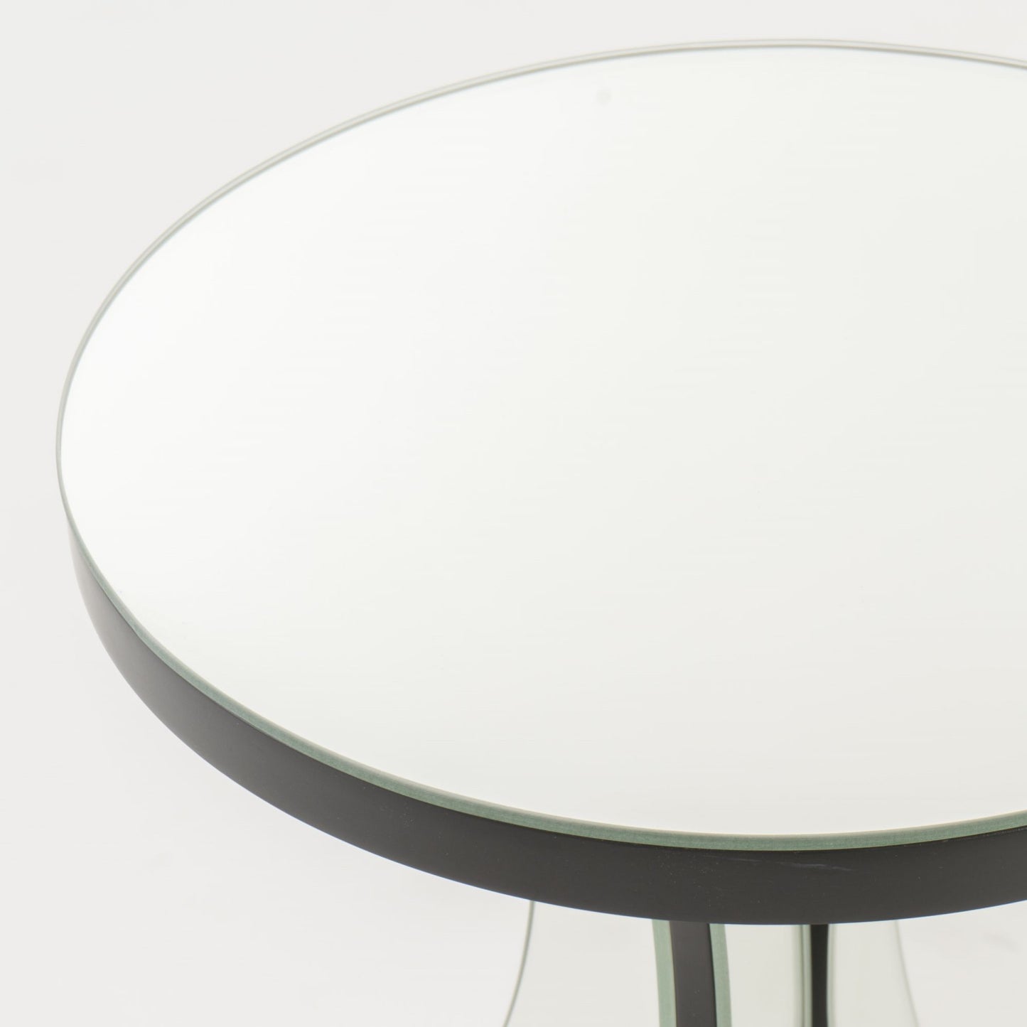 Ryker Modern Minimalist Clear Glass Side Table