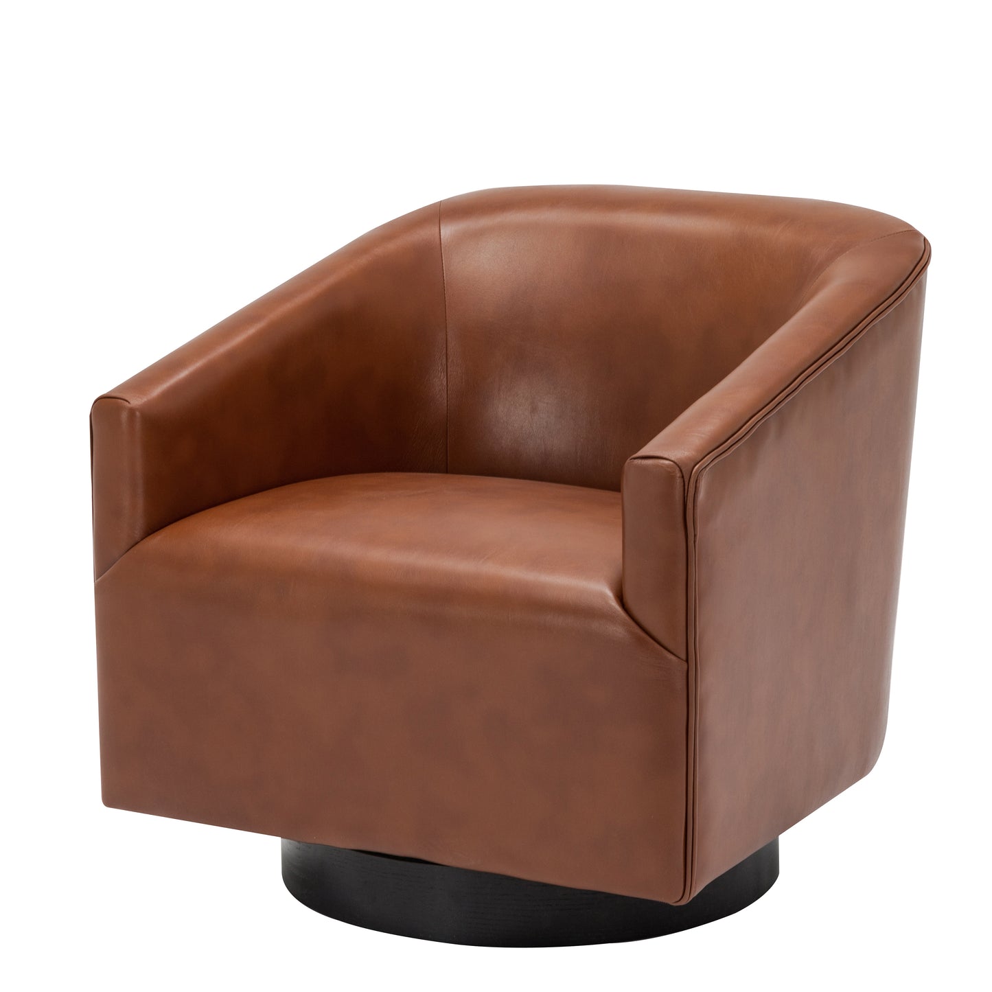 Garland Caramel Wood Base Swivel Chair