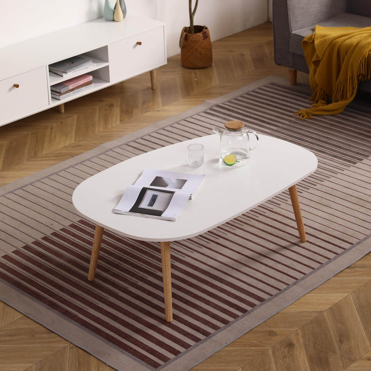 Teller Modern Coffee Table