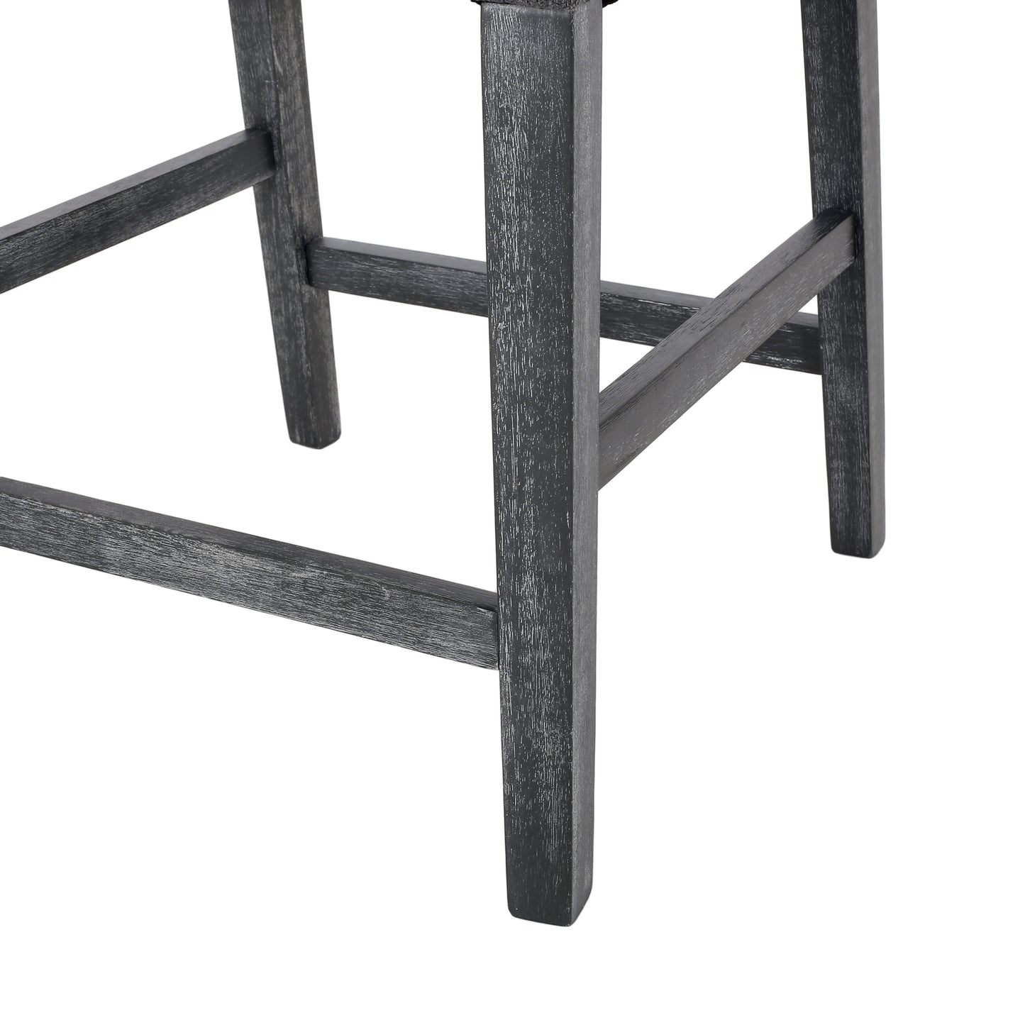 Anouk 26 inch Counter Stool Set of 2 - Charcoal/Gray