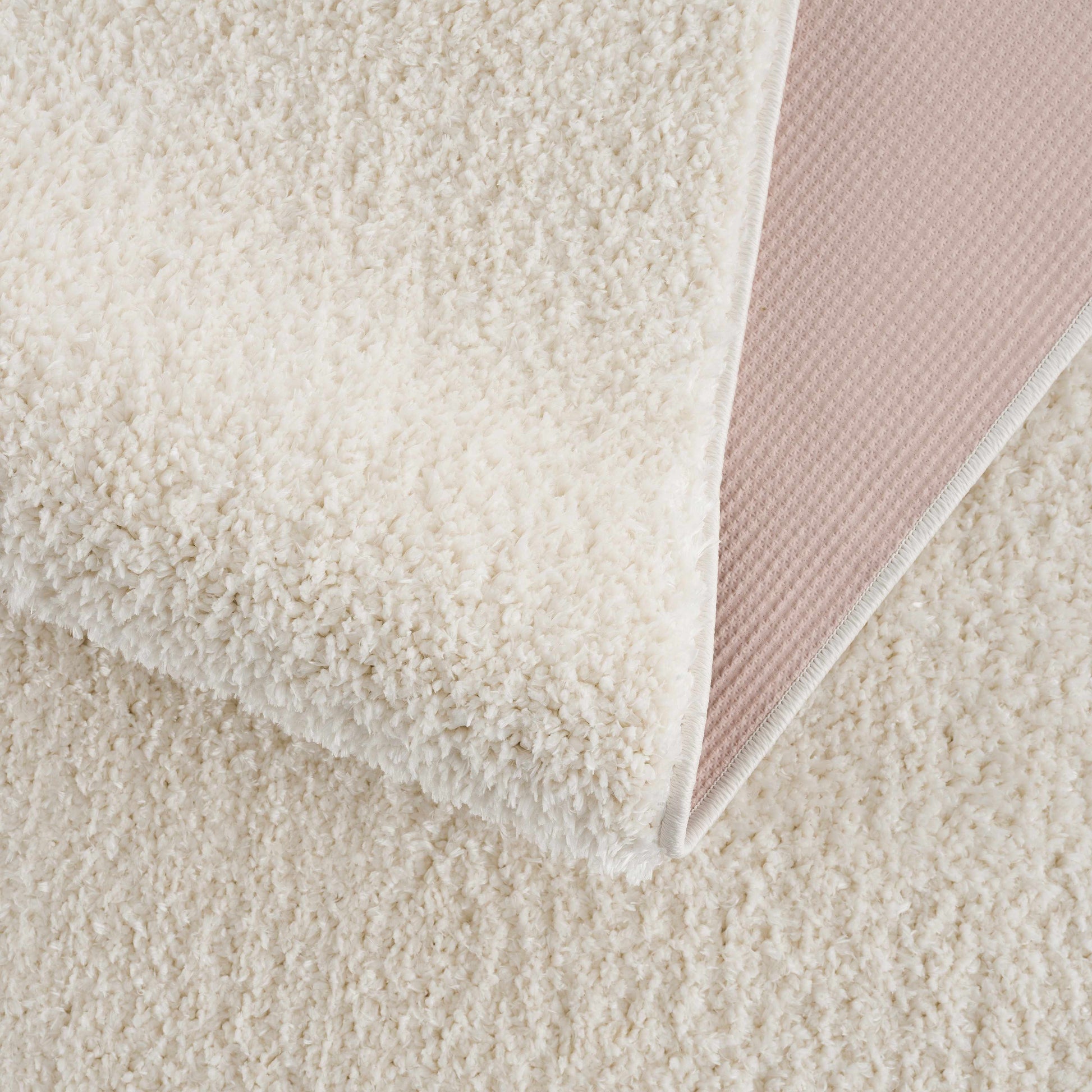 Judy White Washable Area Rug