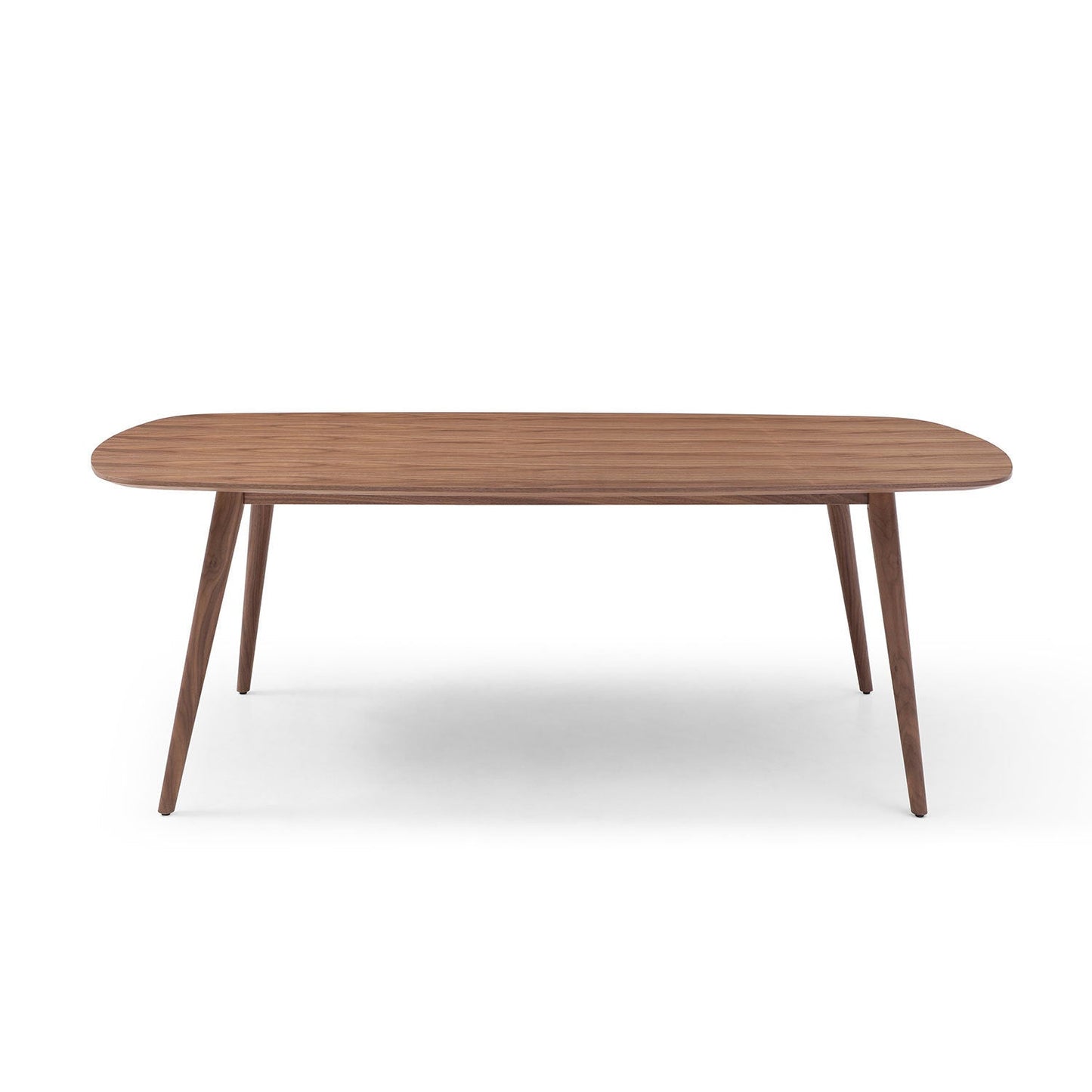 Douglas 71" Mid-Century Modern Dining Table, Walnut