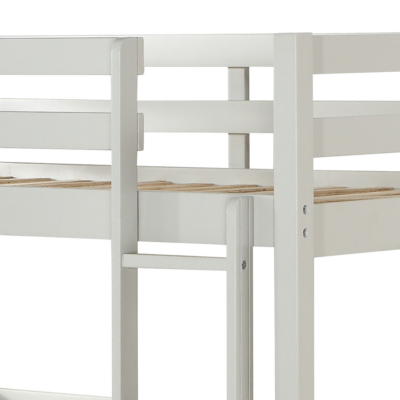 Acme Light Grey Wooden Twin Triple Bunk Bed