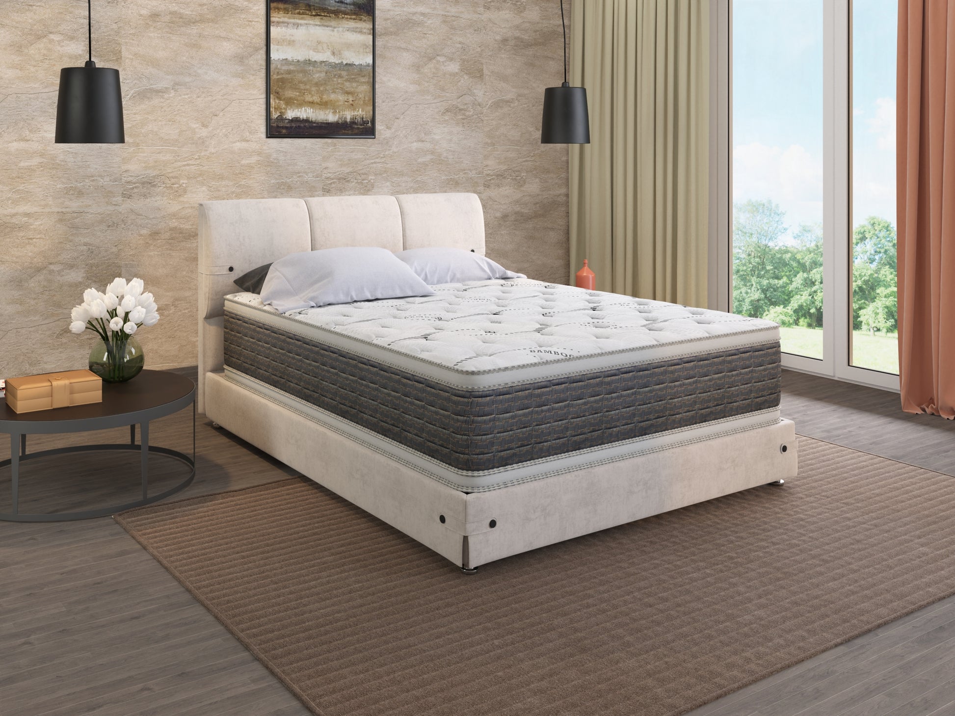 14.5" Dream Flex Two Sided Pillow Top Twin Mattress