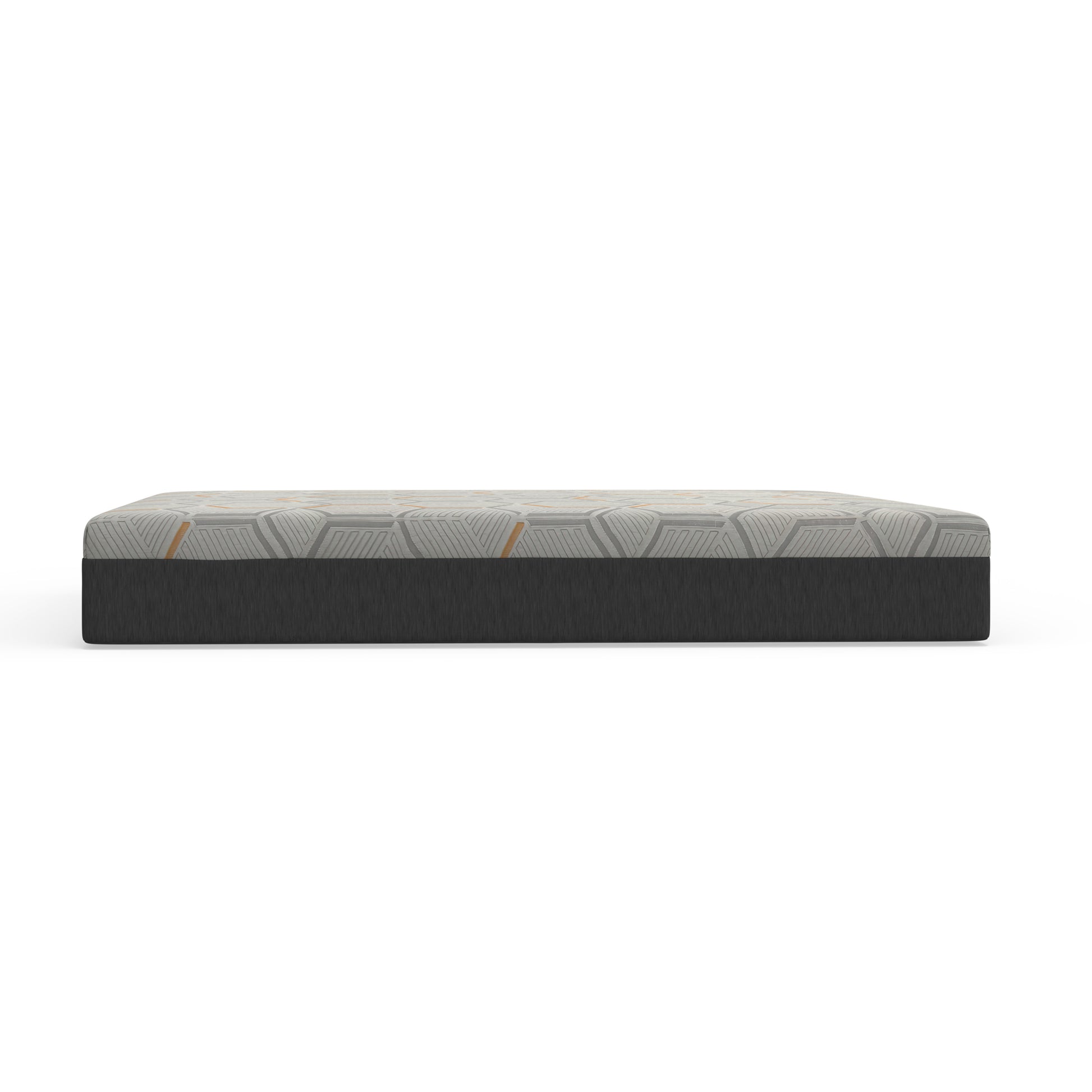 Parker 12" Copper Gel Cooling Memory Foam Mattress with Edge Support and Air Grid Base, Twin XL