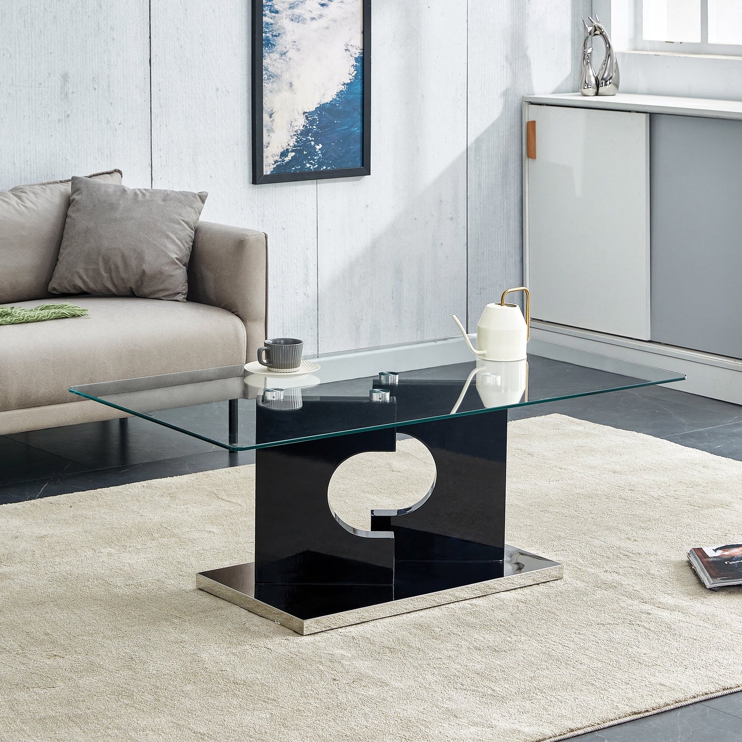 Masterson Modern High Gloss Coffee Table