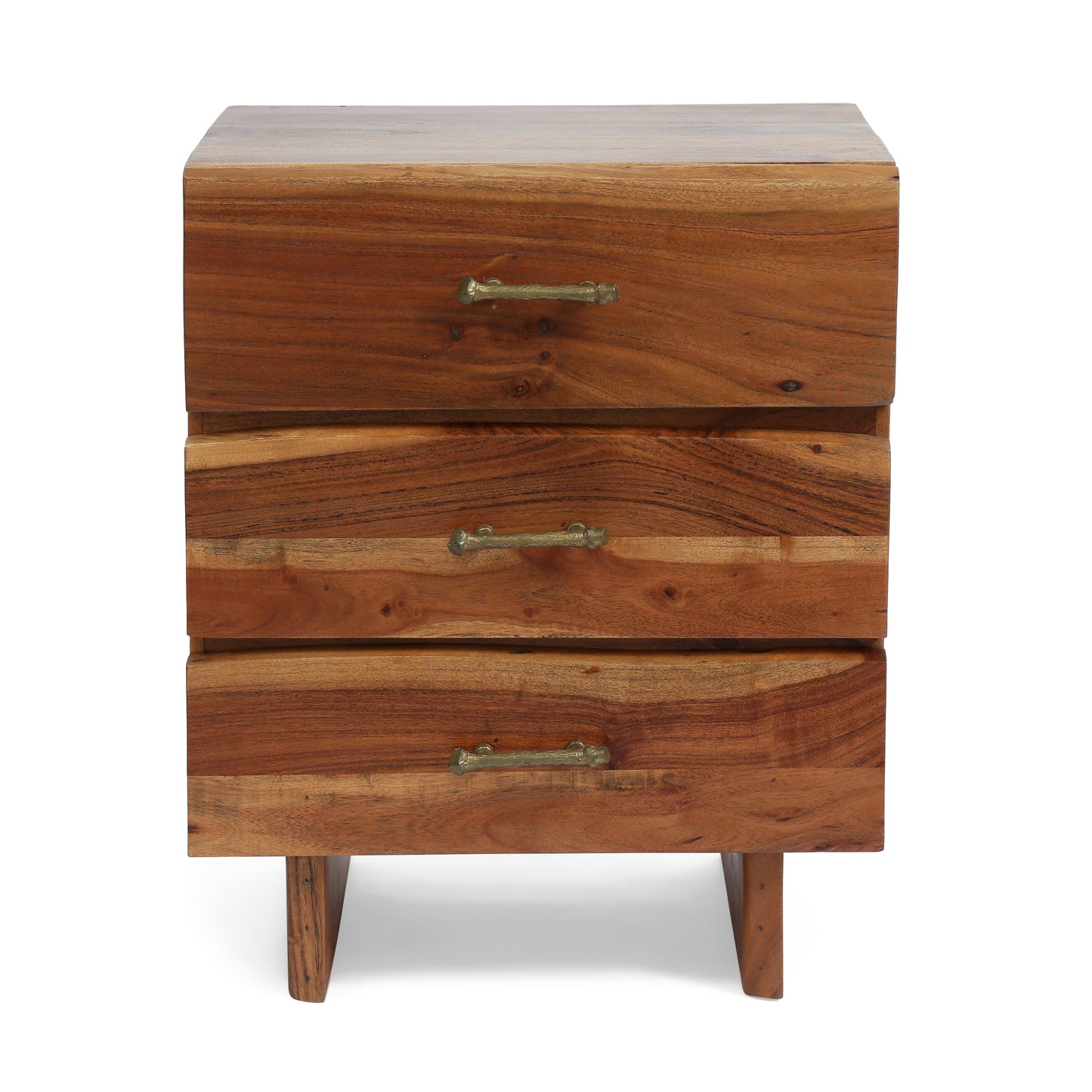 Wilma 3-Drawer BOHO Nightstand