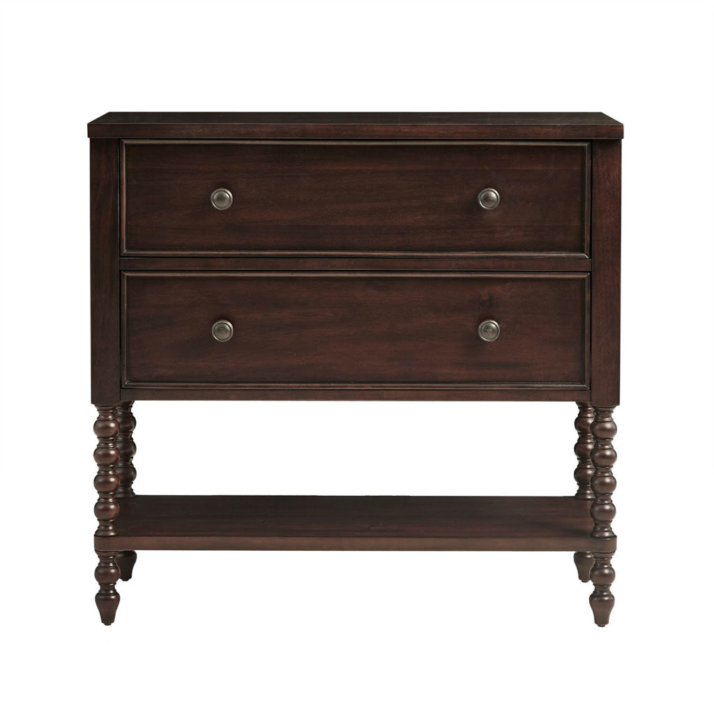 Orson 2 Drawer Accent Chest Morocco Brown