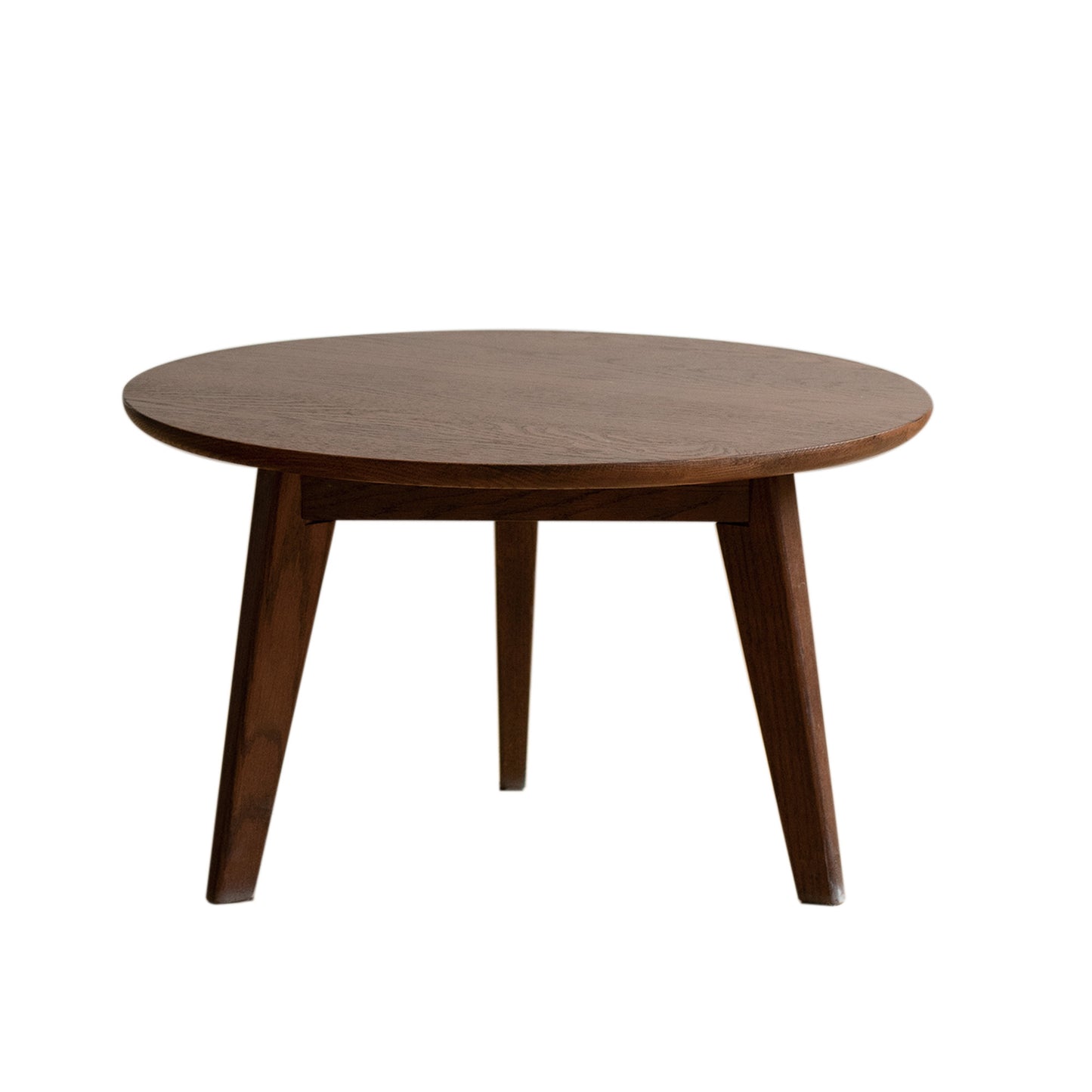 Liora Mid-Century Modern Solid Wood Coffee Table, Walnut