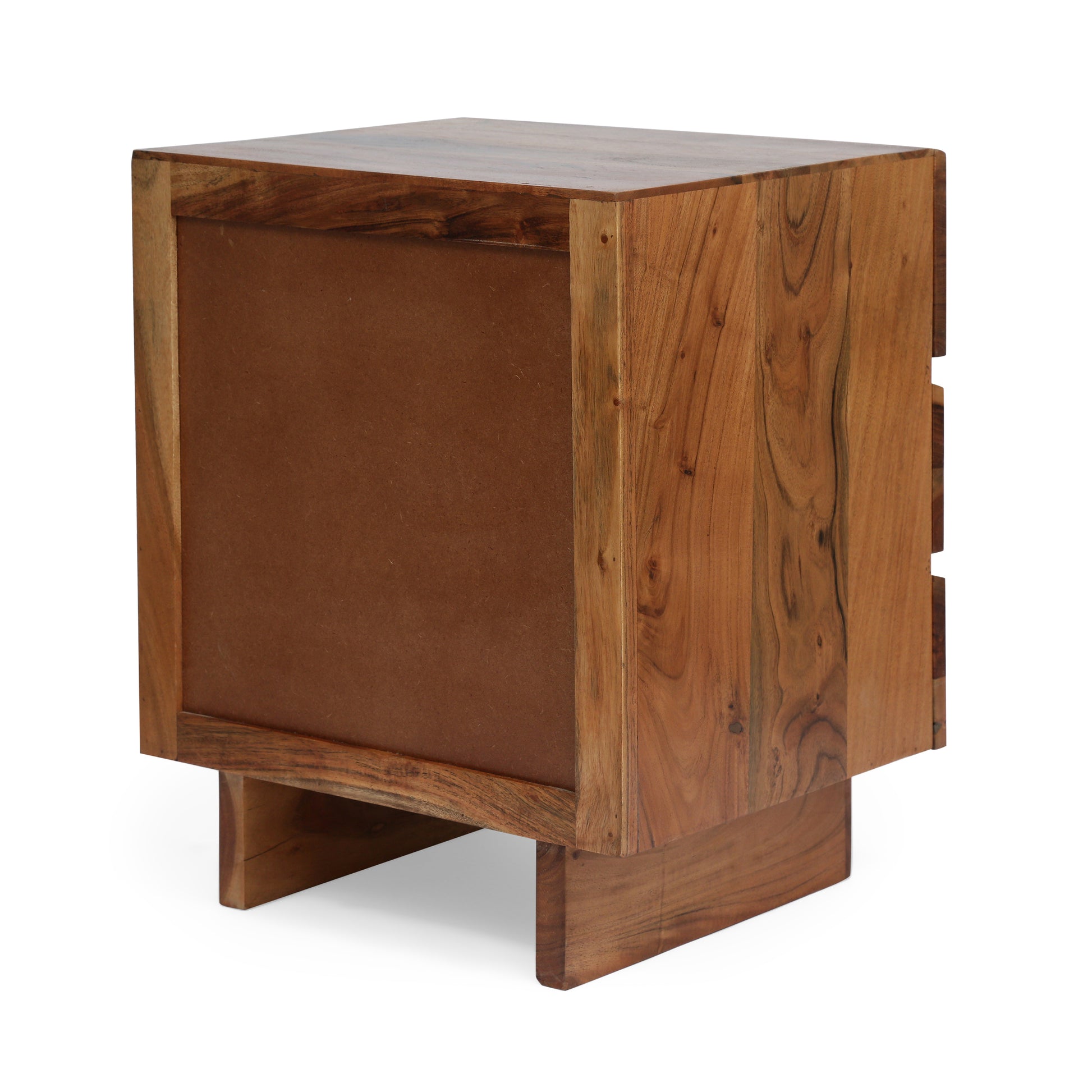 Wilma 3-Drawer BOHO Nightstand