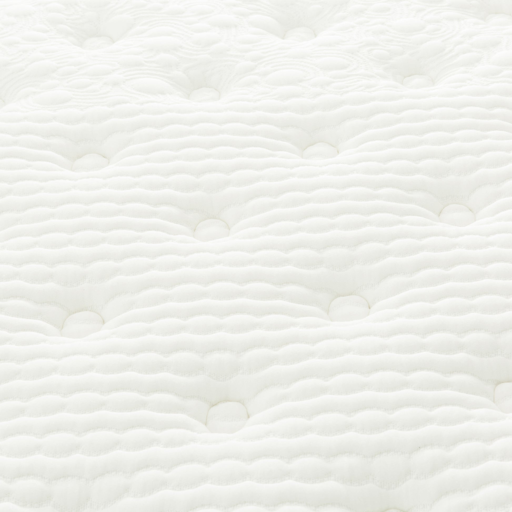 Premium 12 in. King Size Pocket Coil Hybrid Mattress, Plush Gel Memory Foam Mattress, White/Gray