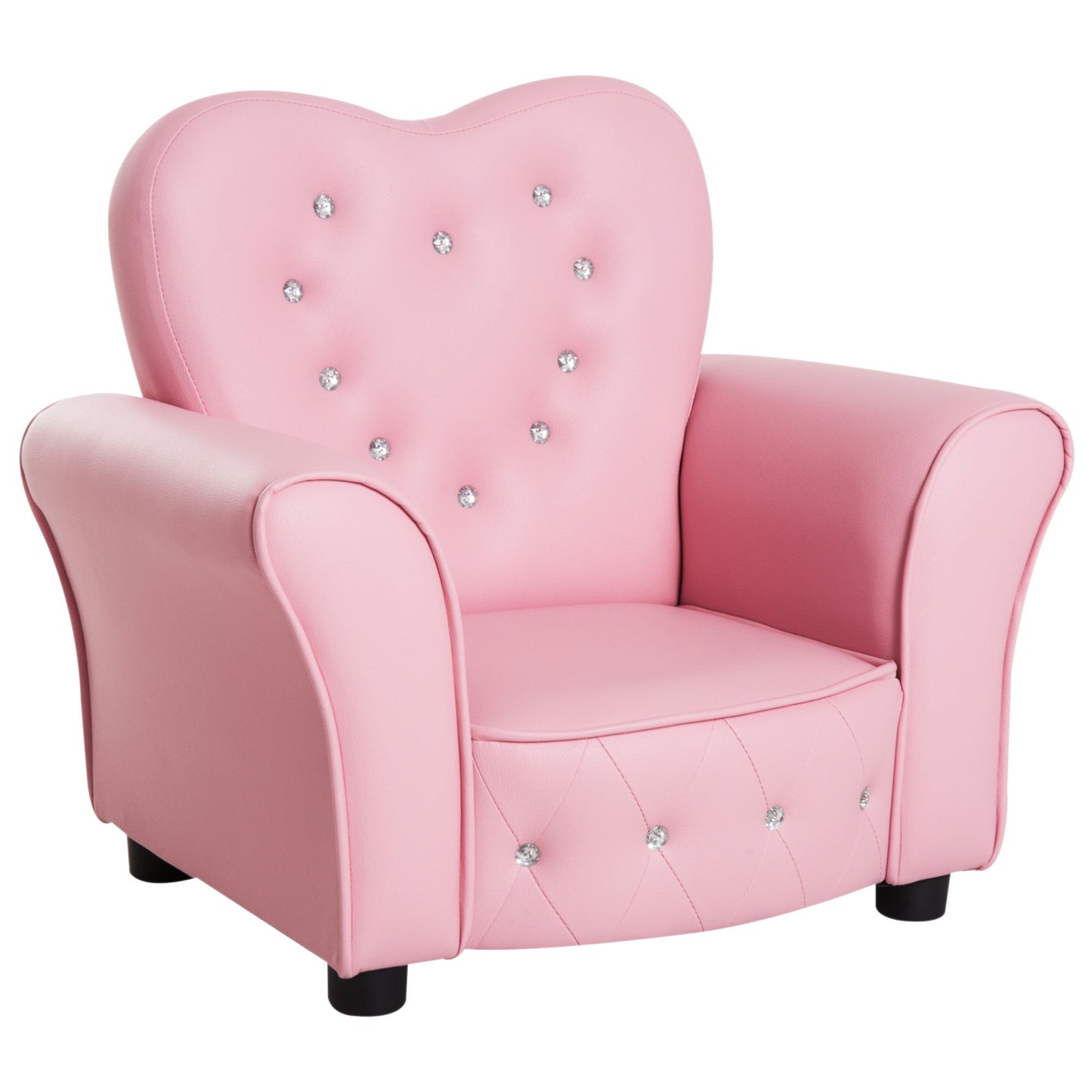 Kids Princess Chair in Pink