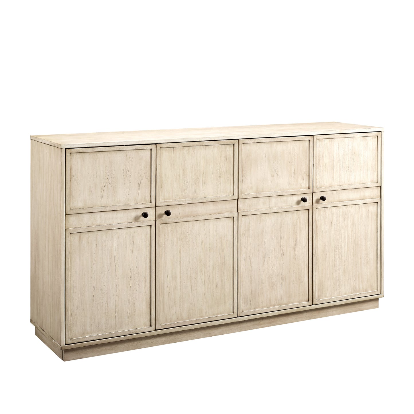 Mireille Classic Framed 4-Door Sideboard - Birch