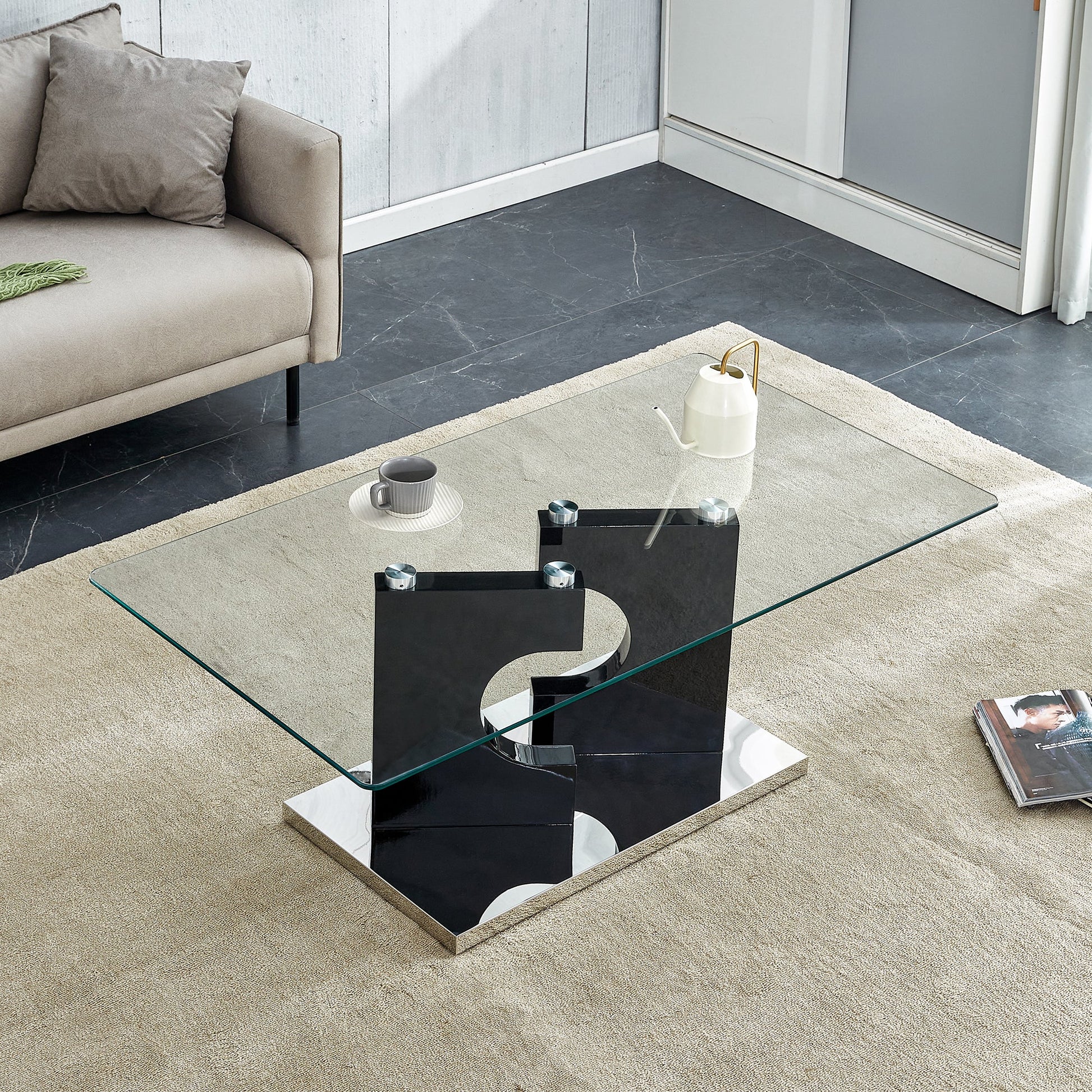 Masterson Modern High Gloss Coffee Table