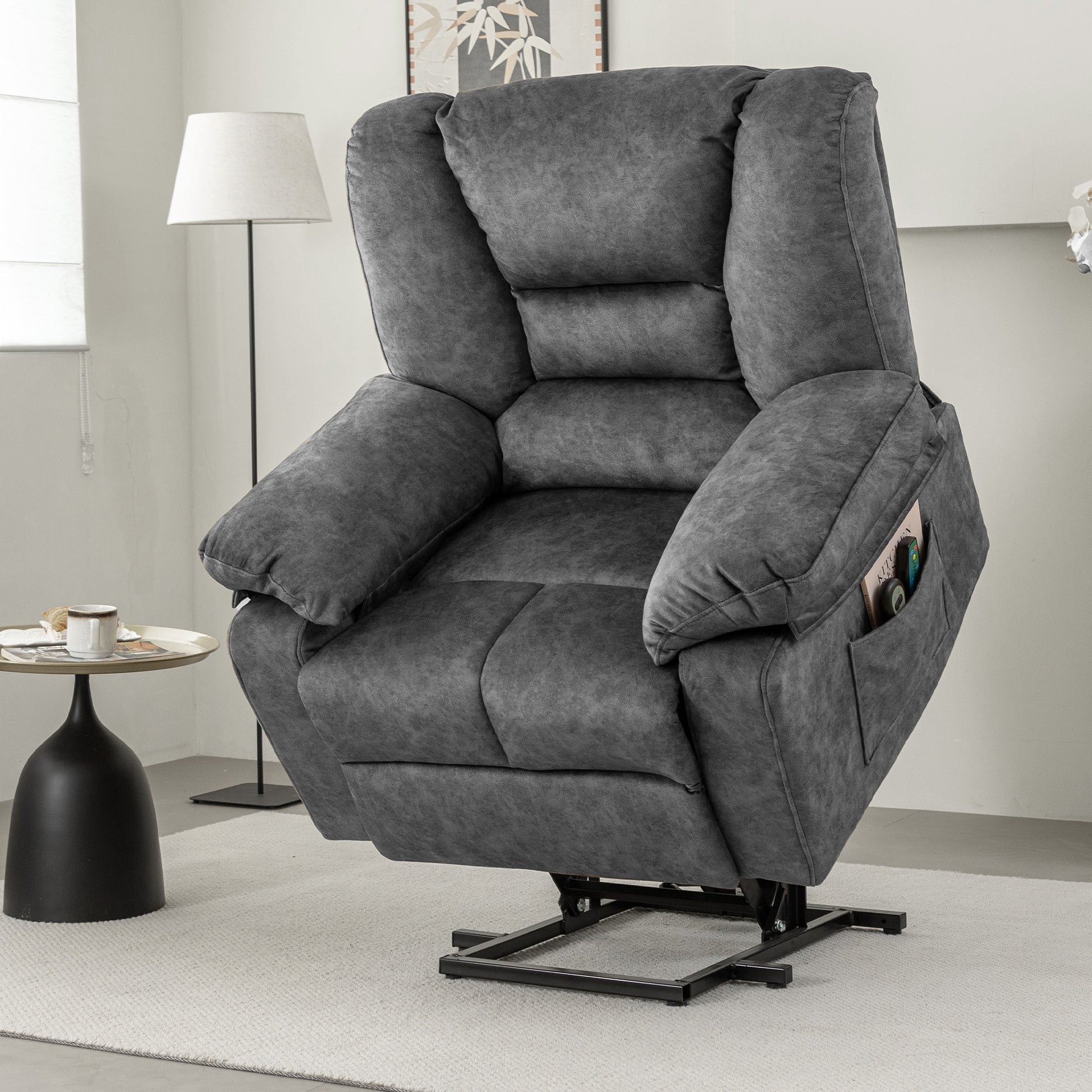 Lenny Power Lift Recliner Chair Sofa for Elderly with Massage