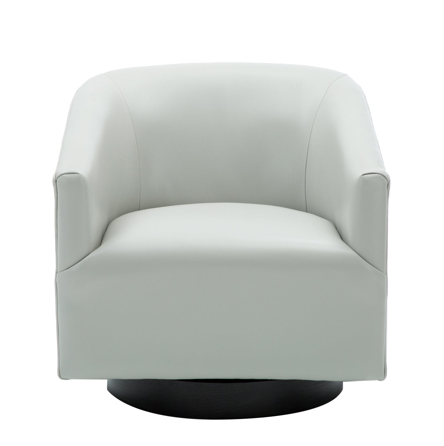 Garland Dove Grey Wood Base Swivel Chair