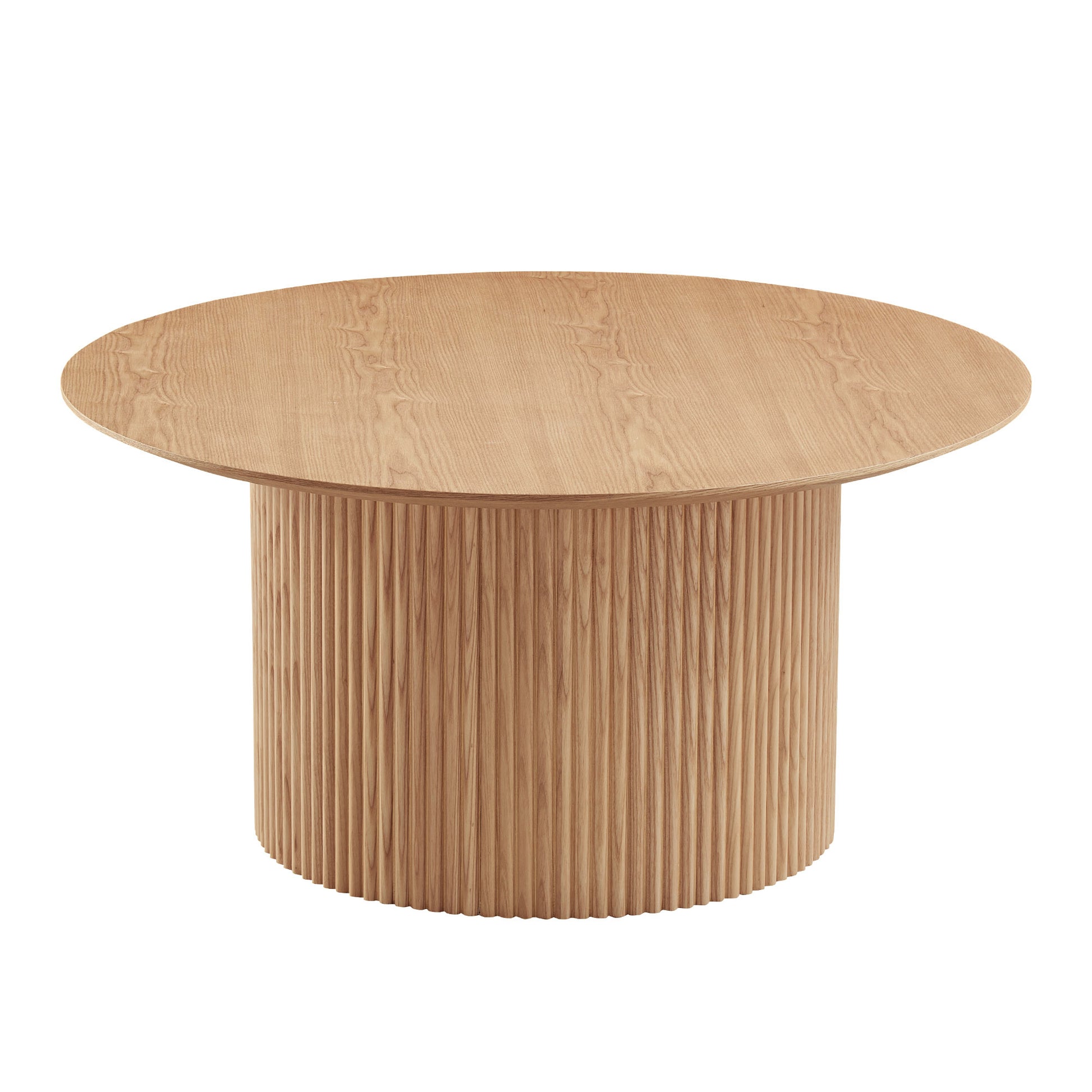 Adirelle 31.49-Inch Mid-Century Modern Style Round Coffee Table