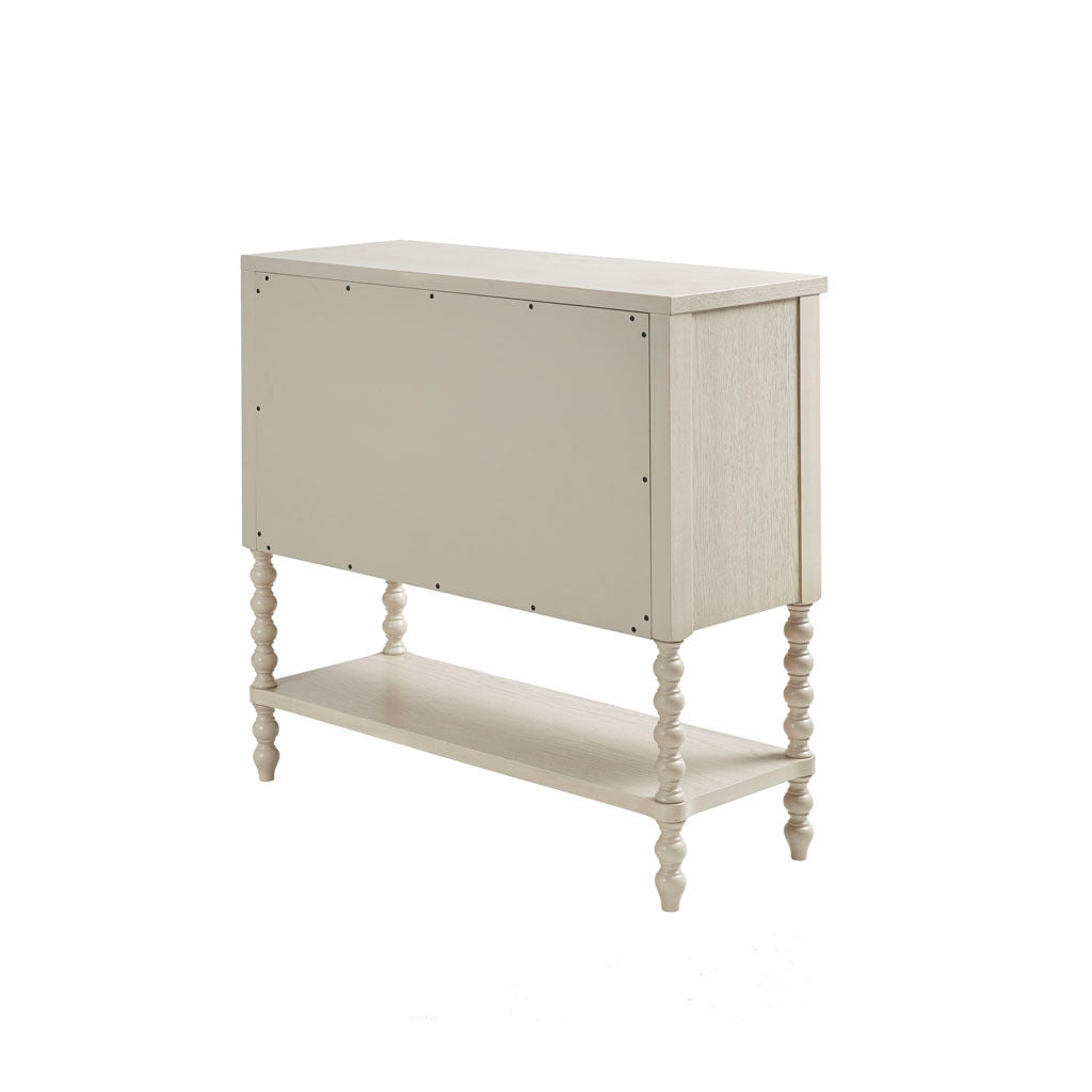 Orson 2 Drawer Accent Chest Antique Cream