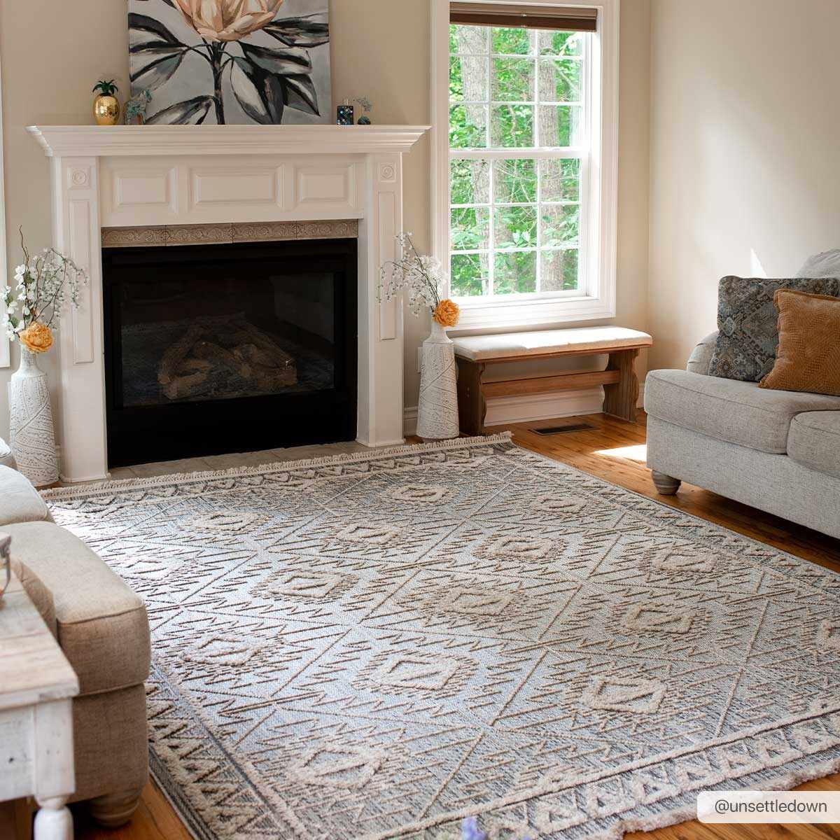 Agoo High-Low Pile Performance Rug