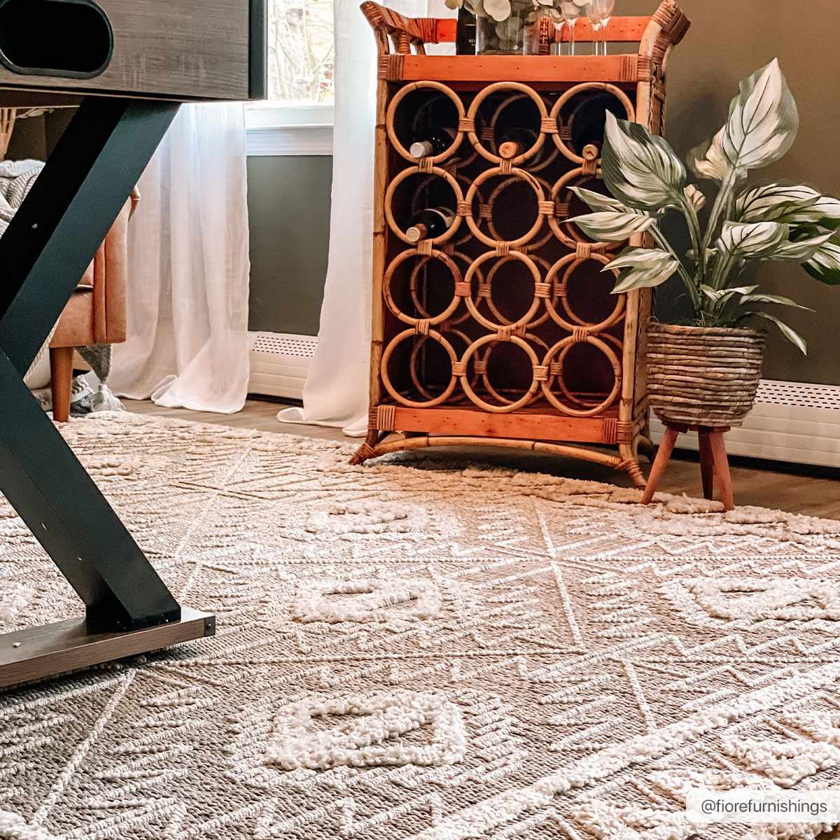 Agoo High-Low Pile Performance Rug