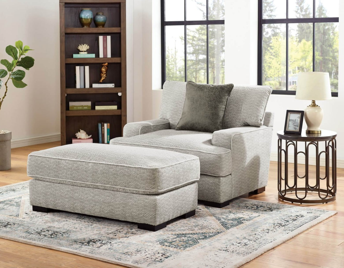 Ardenfold Contemporary Upholstered Sofa - Furniture of America