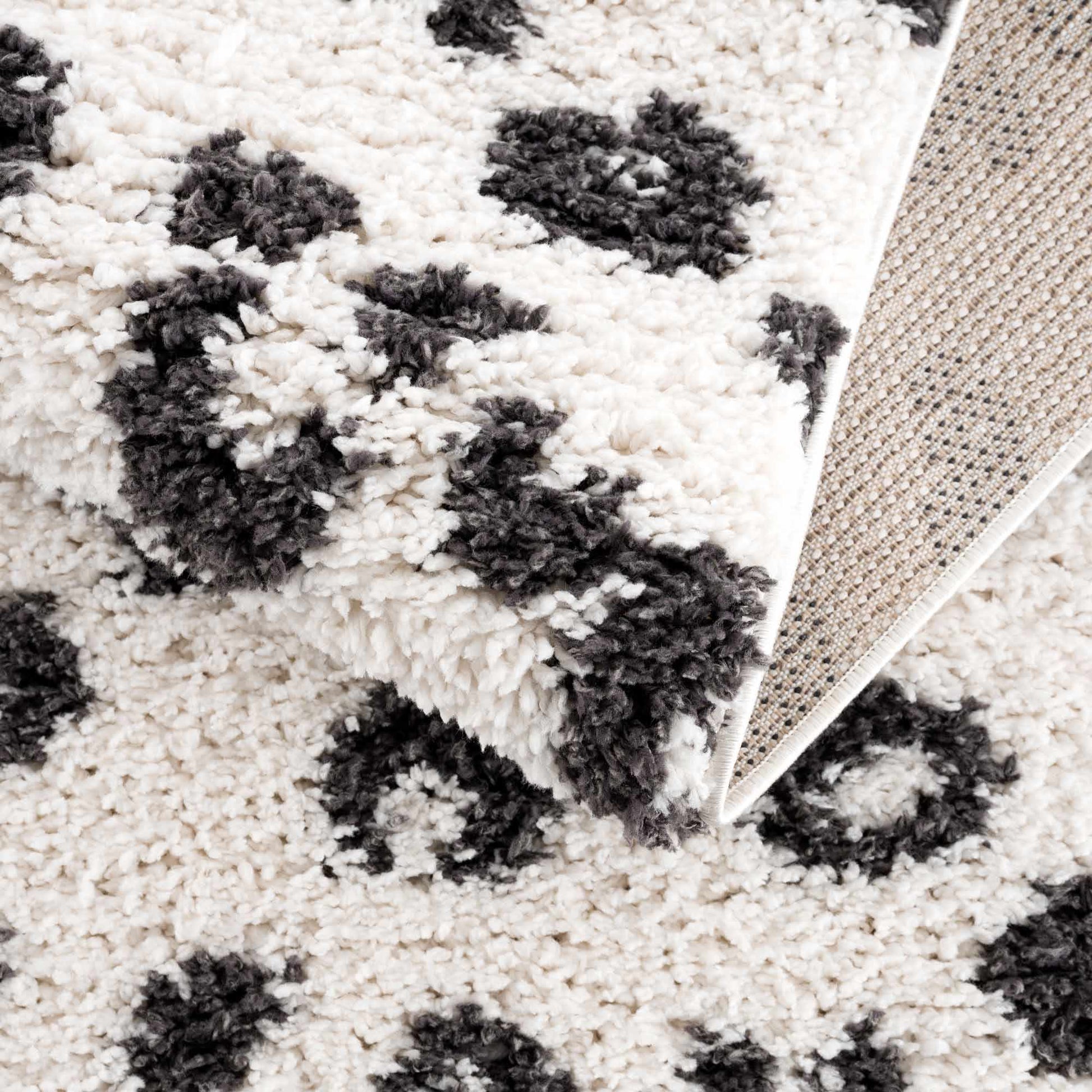 Zhen Black & White Area Rug - Clearance