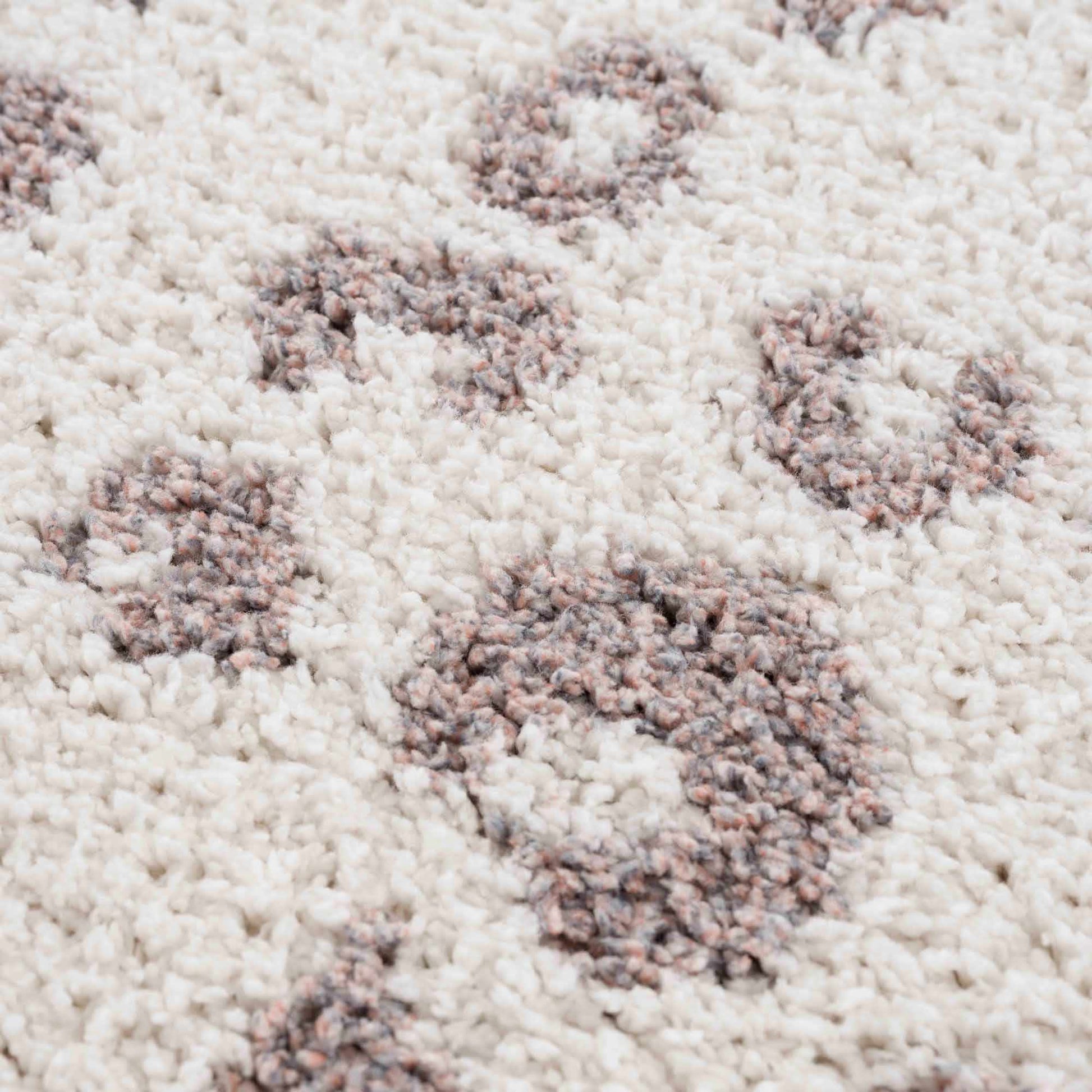 Zhen Pink & White Area Rug - Clearance