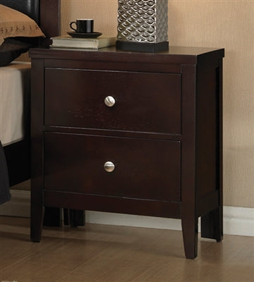 Clay Transitional Full Bedroom Set - Espresso