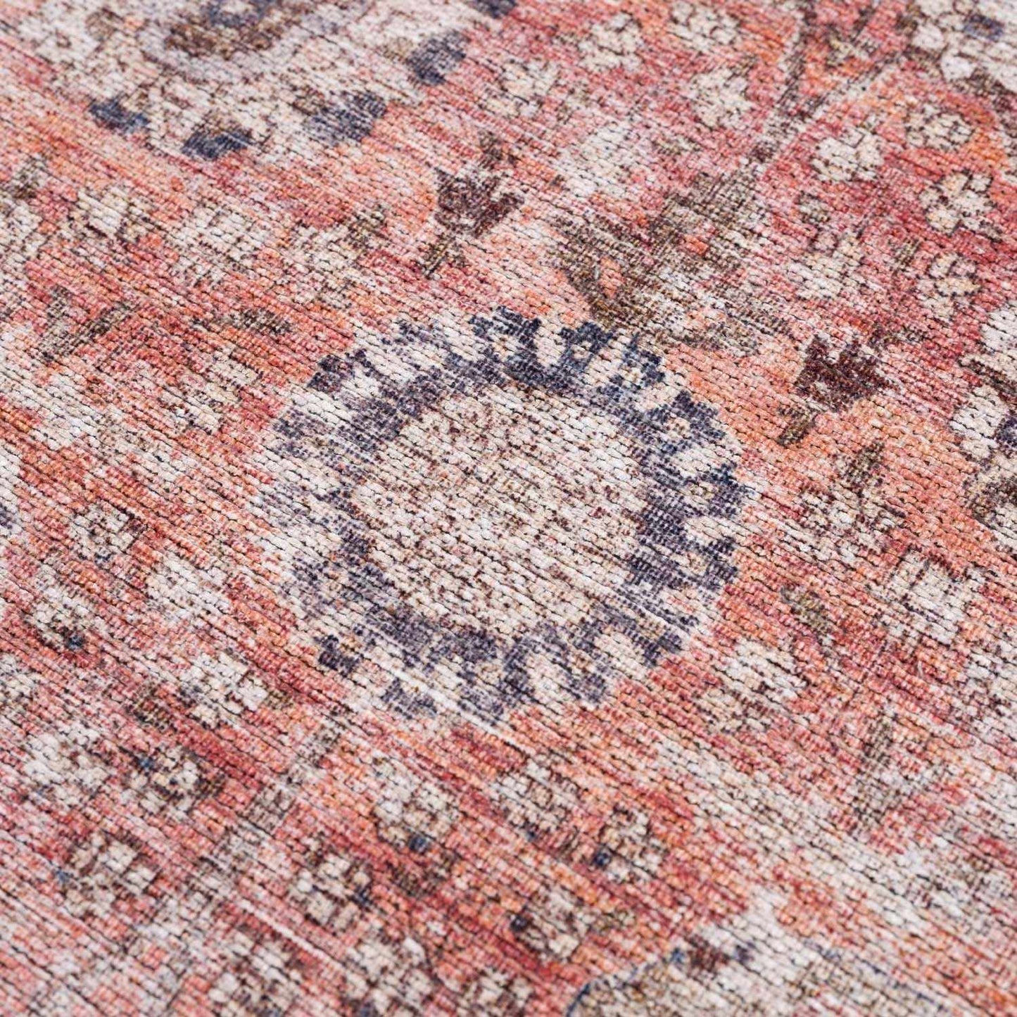 Ganyangan Red Washable Rug